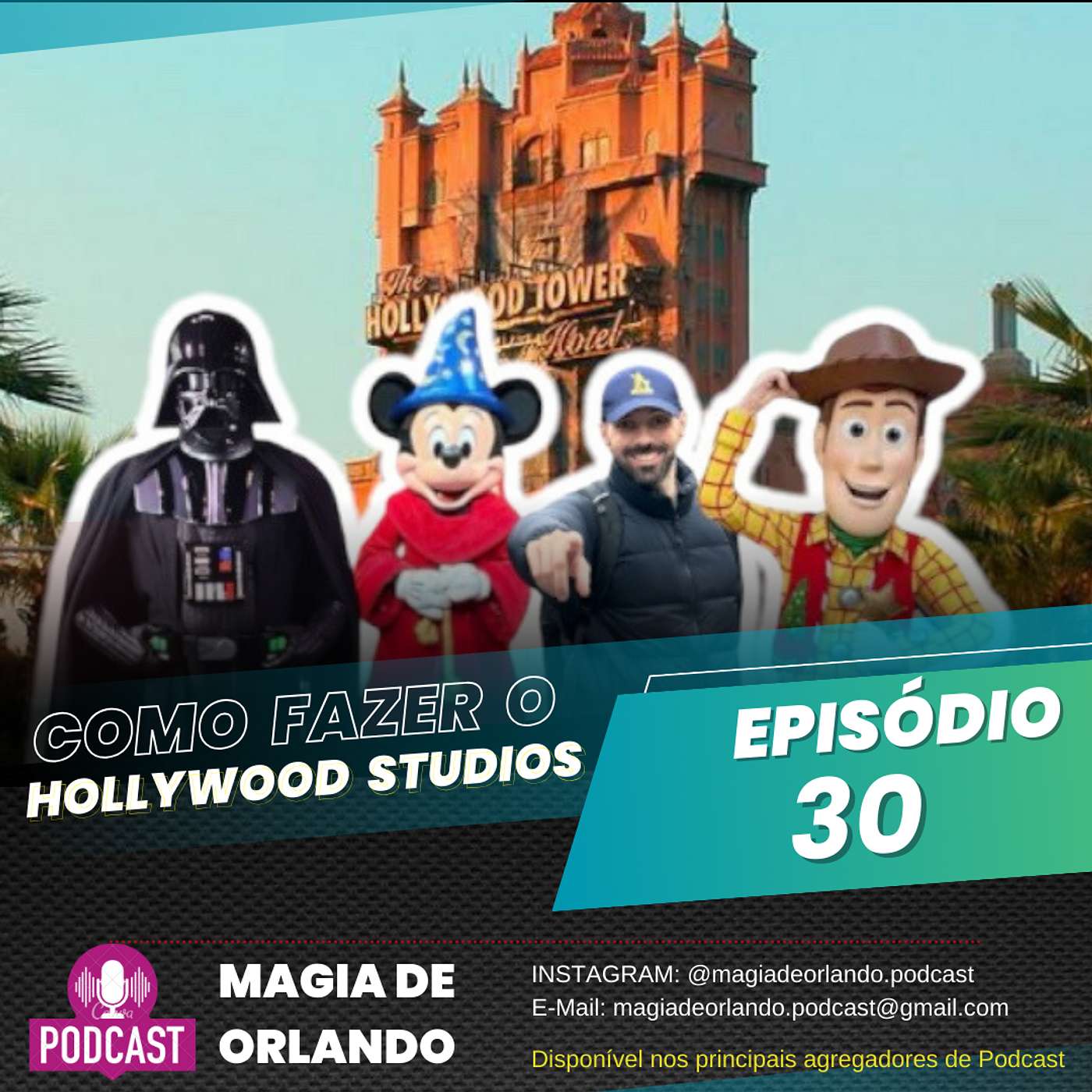 EPISÓDIO 30 - COMO FAZER O HOLLYWOOD STUDIOS