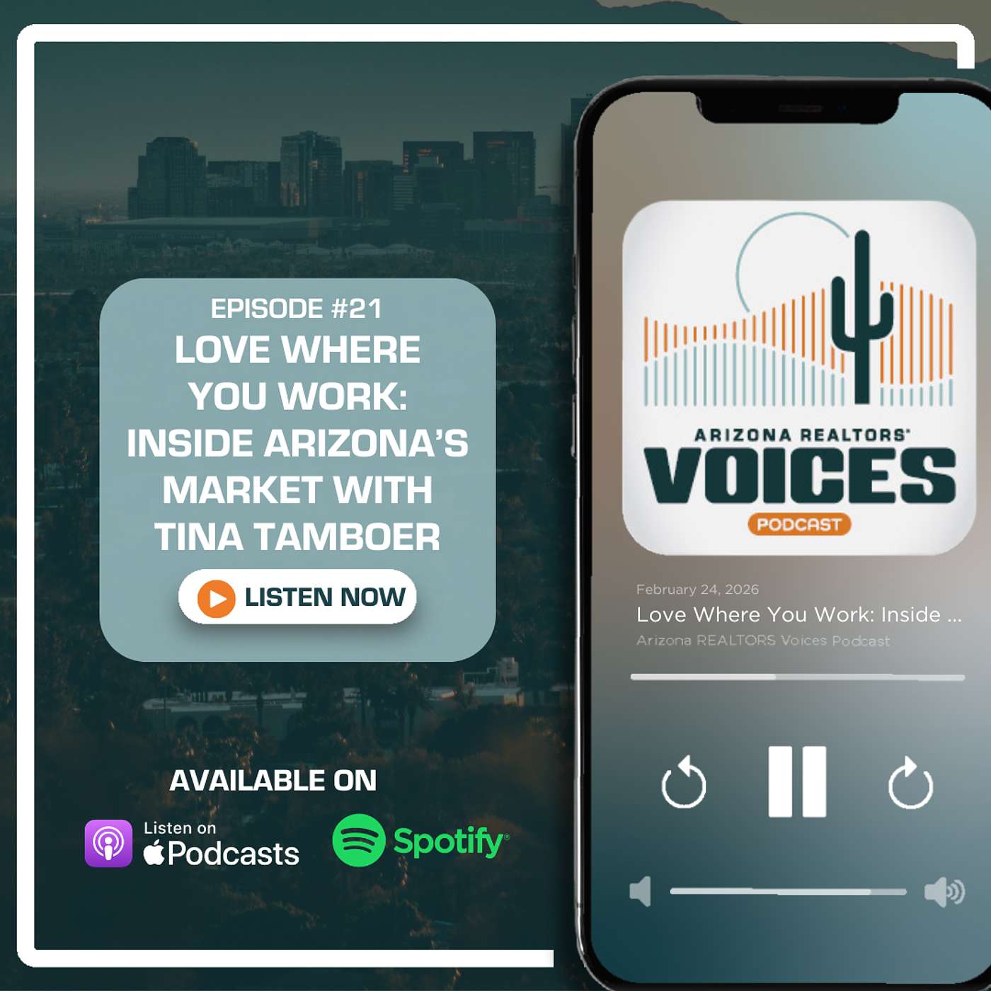 Episode #21 - Love Where You Work: Inside Arizona’s Market with Tina Tamboer