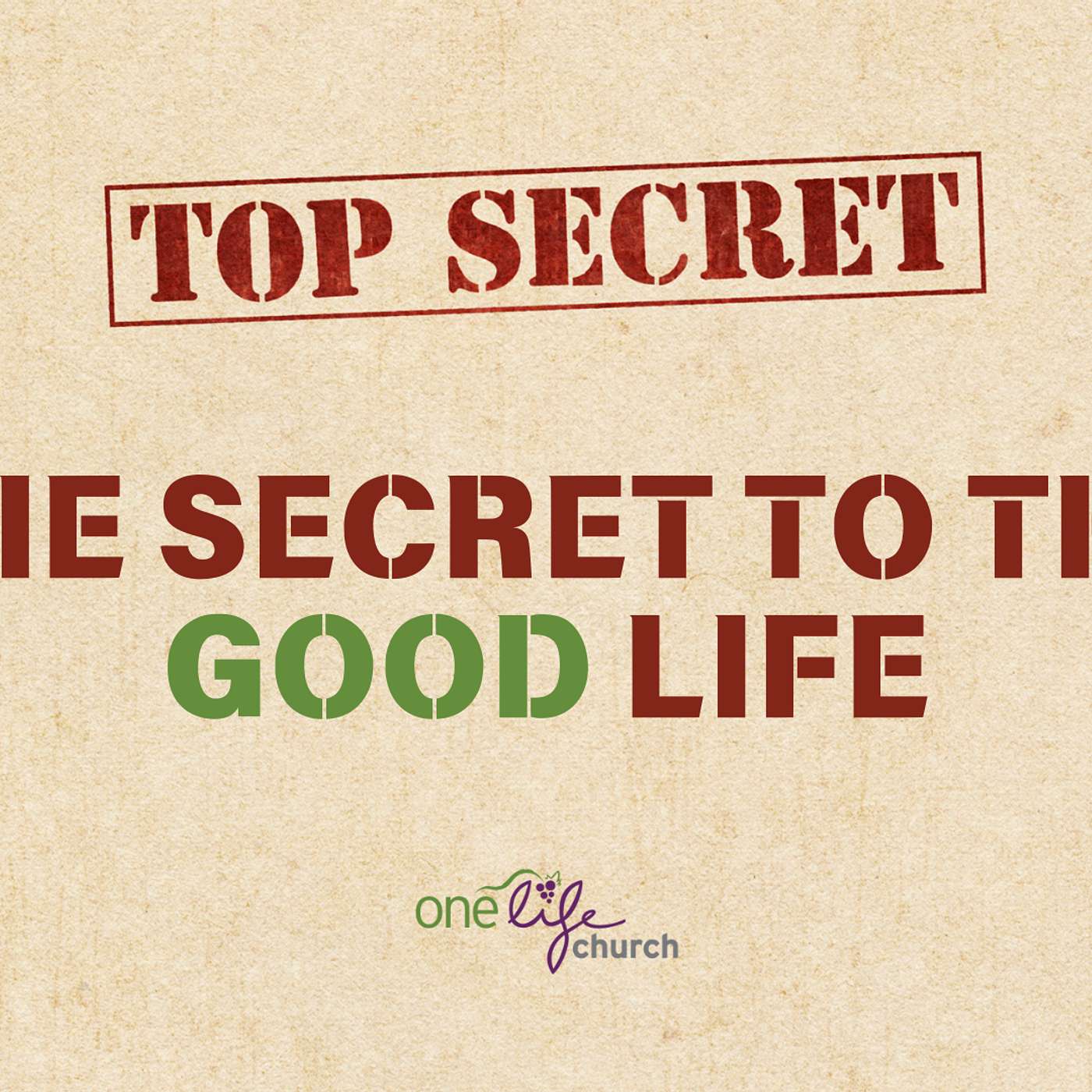 THE SECRET TO THE GOOD LIFE | Jesus is the Good Life | Ps Steve McKenzie