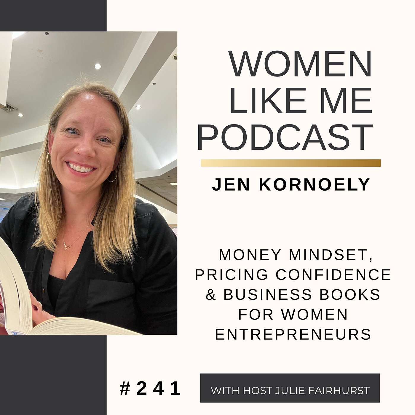 Jen Kornoely: Money Mindset, Pricing Confidence & Business Books for Women Entrepreneurs episode artwork