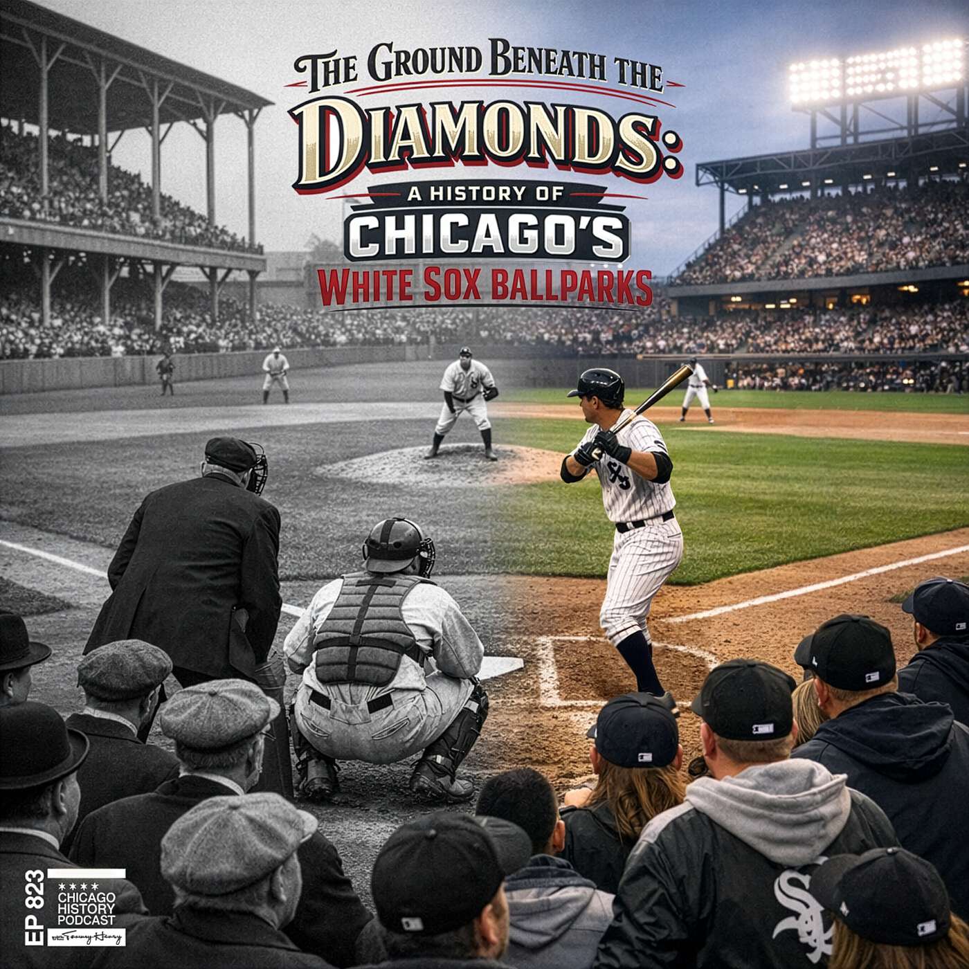 Episode 823 - Ground Beneath the Diamonds: A History of Chicago's White Sox Ballparks, The