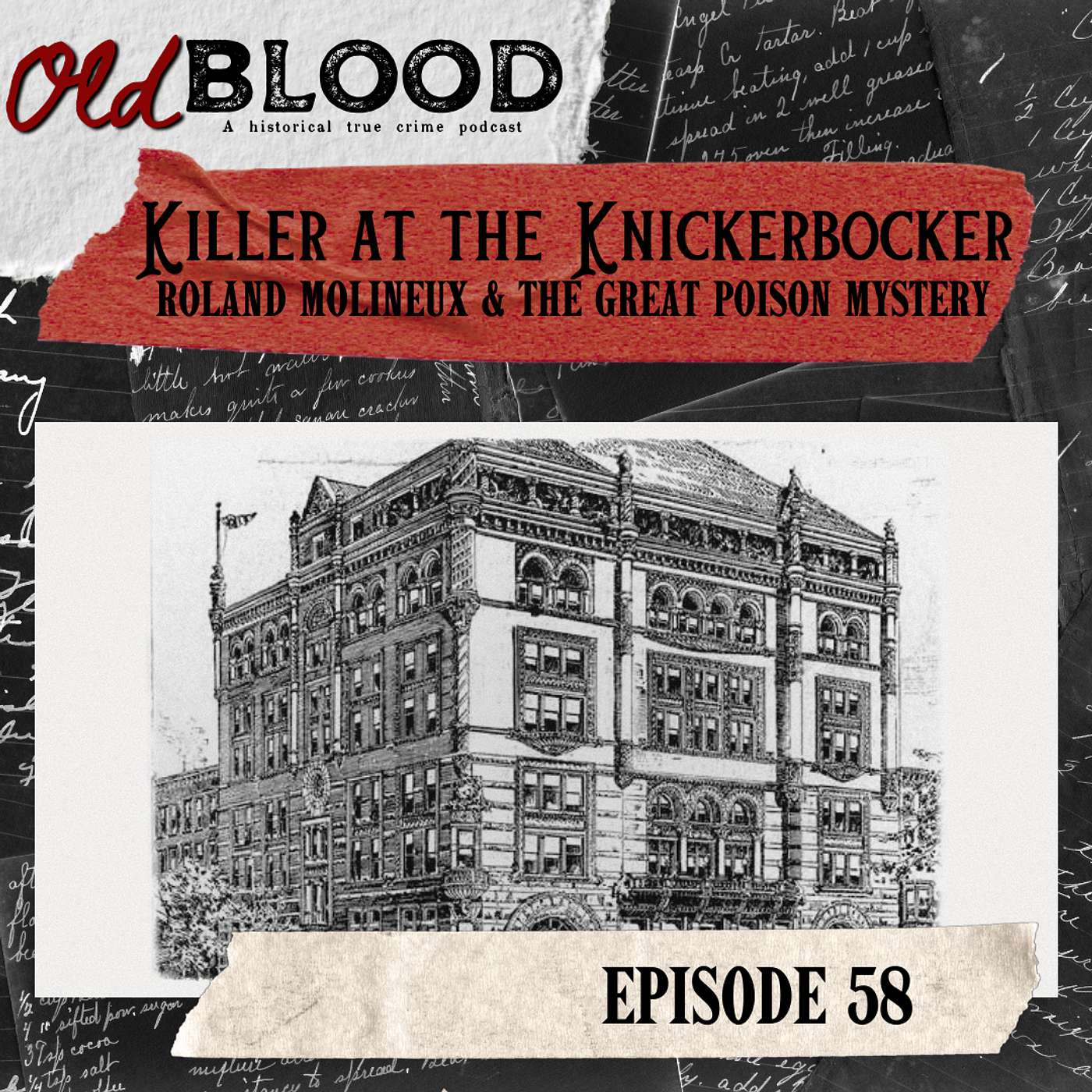 Killer at the Knickerbocker Part I: Roland Molineux & the Great Poison Mystery artwork