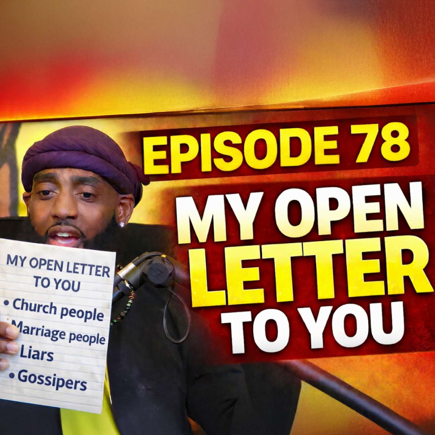 MY OPEN LETTER TO YOU episode artwork