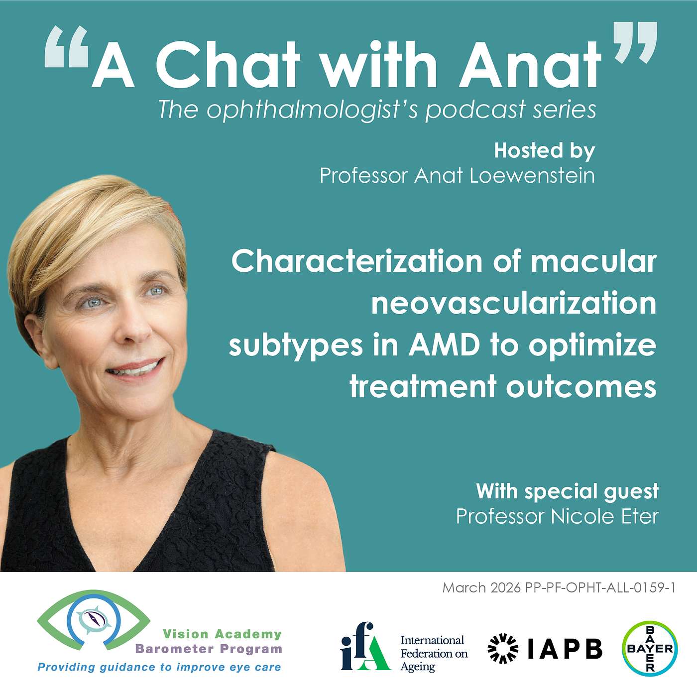 Characterization of macular neovascularization subtypes in nAMD to optimize treatment outcomes episode artwork