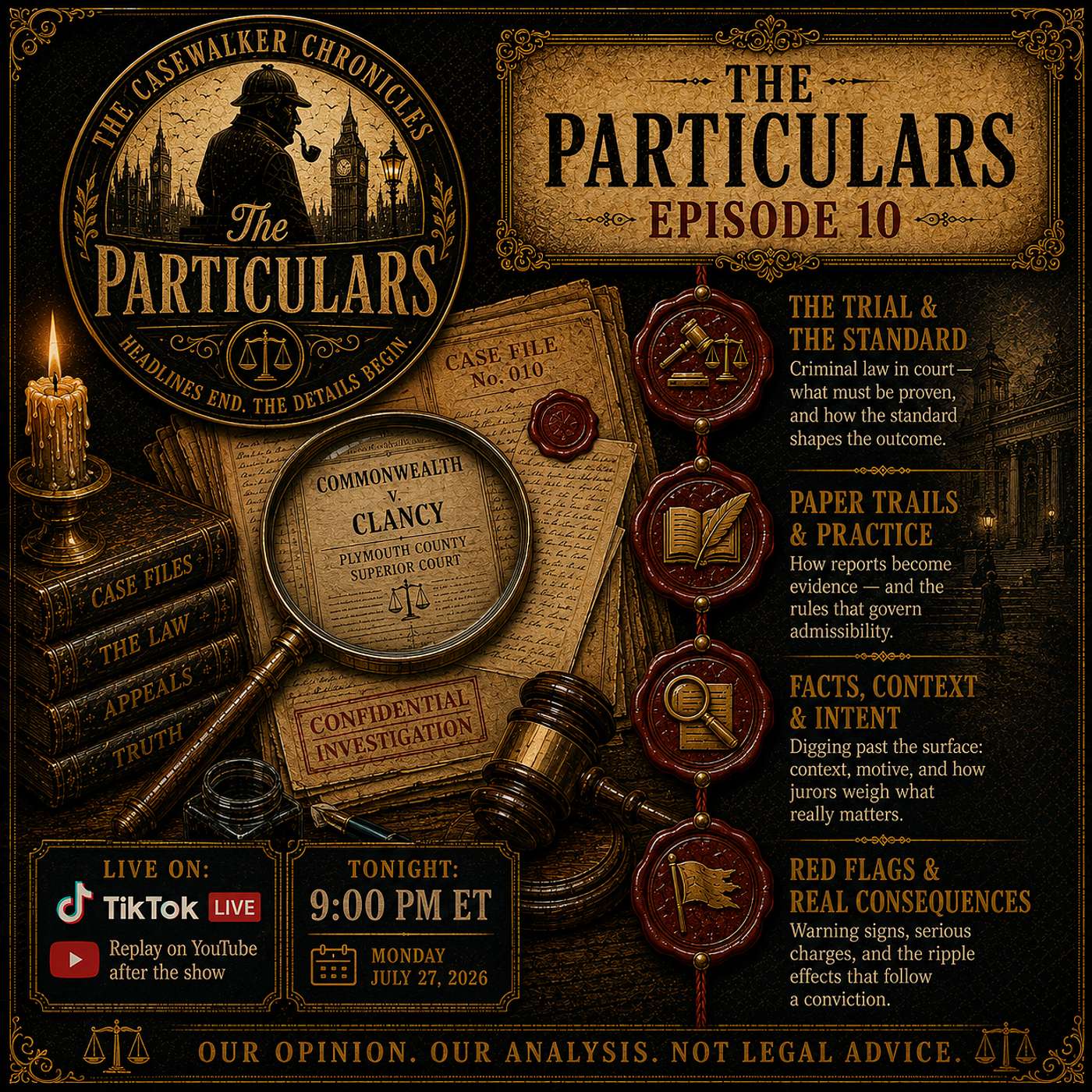 Clancy Opening Statements, Kohberger Plea Reversal & What Openings Really Are | The Particulars Ep. 10 episode artwork