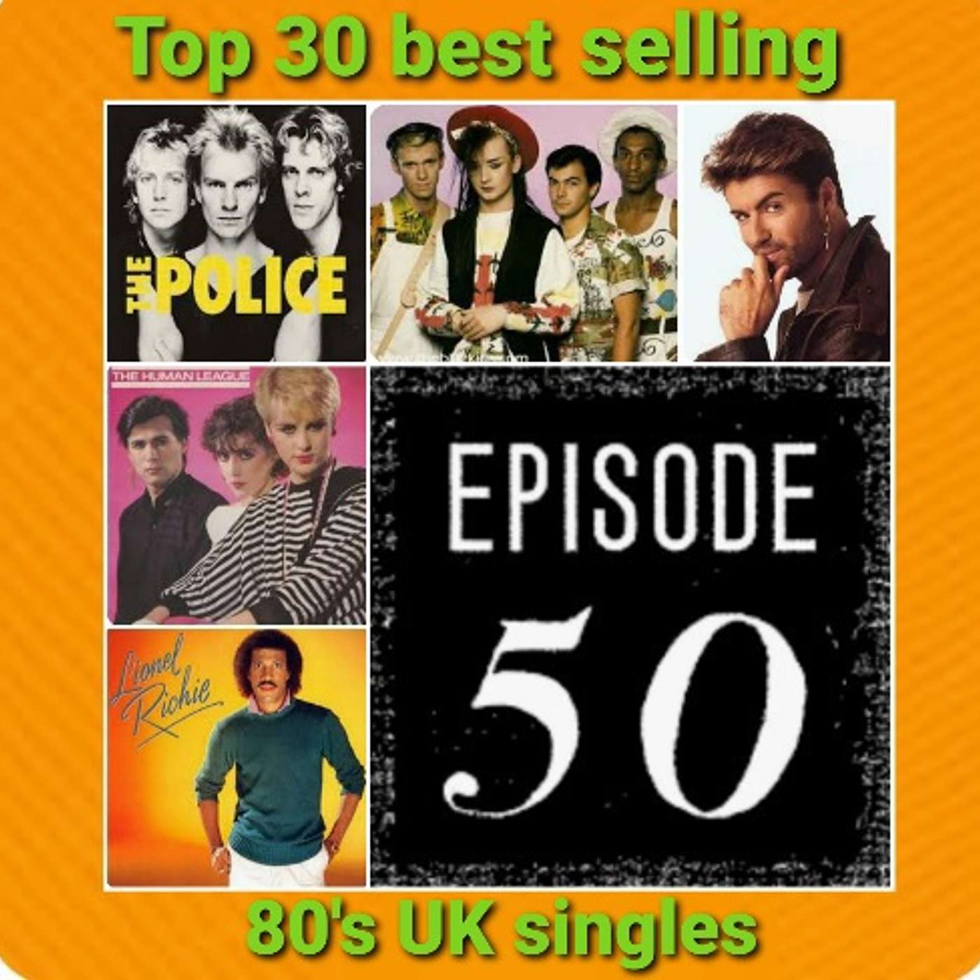 50th Episode Special : 1980's Top 30 UK Singles.