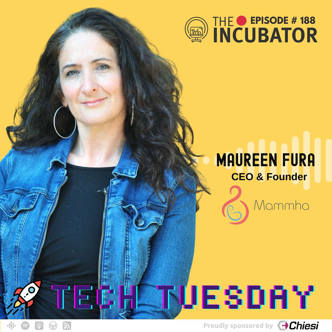 #188 - 🧑 Tech Tuesday - Elevating Care for Parents’ Mental Health (Ft. Maureen Fura from Mammha) episode artwork