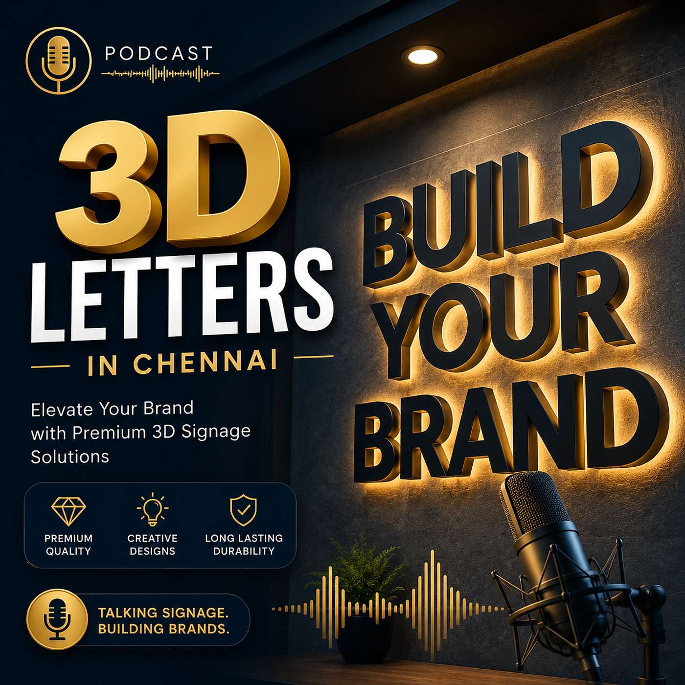 3D Letters In Chennai