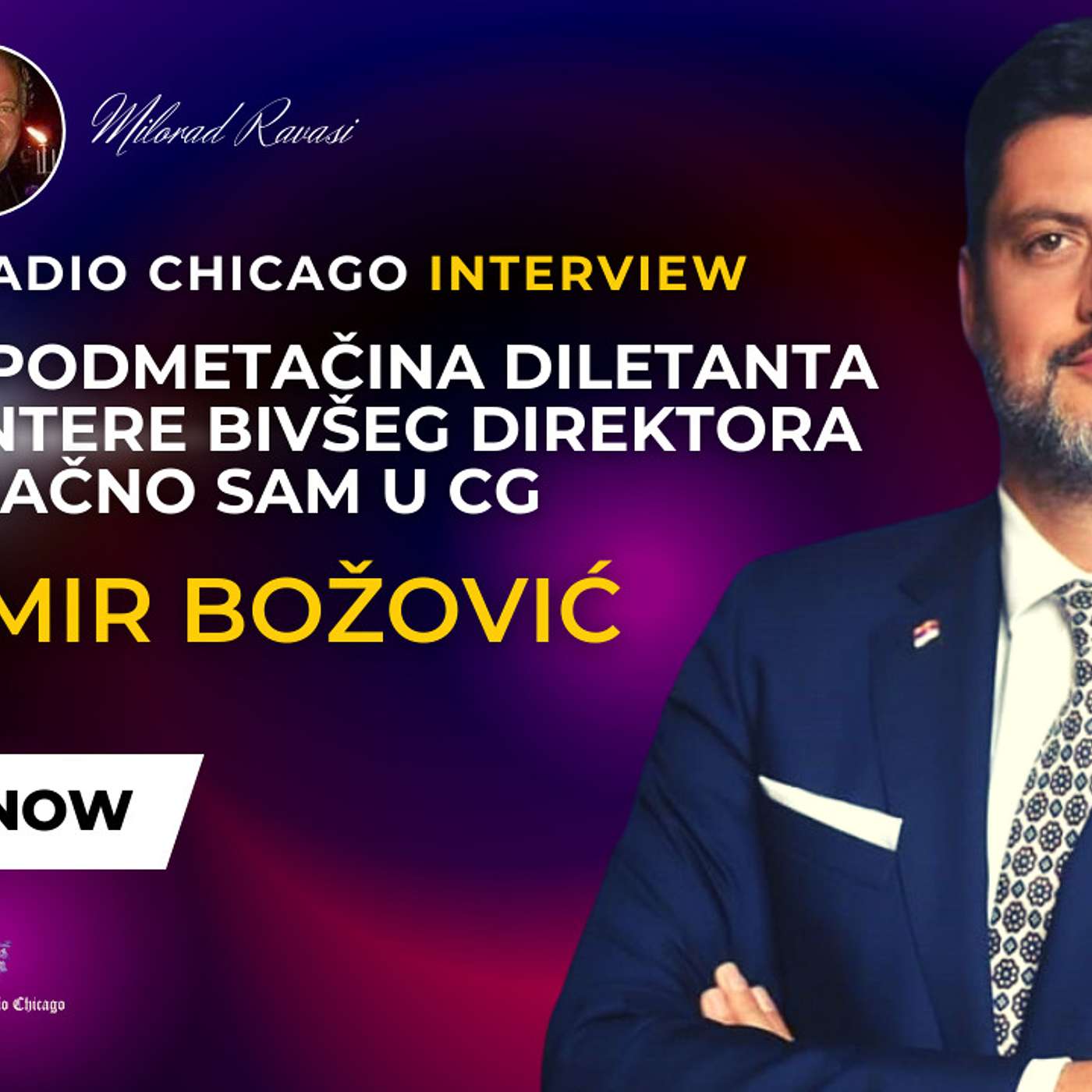 EXCLUSIVE! AMBASADOR VLADIMIR BOŽOVIĆ - KONAČNO SAM U CRNOJ GORI 08.30.23