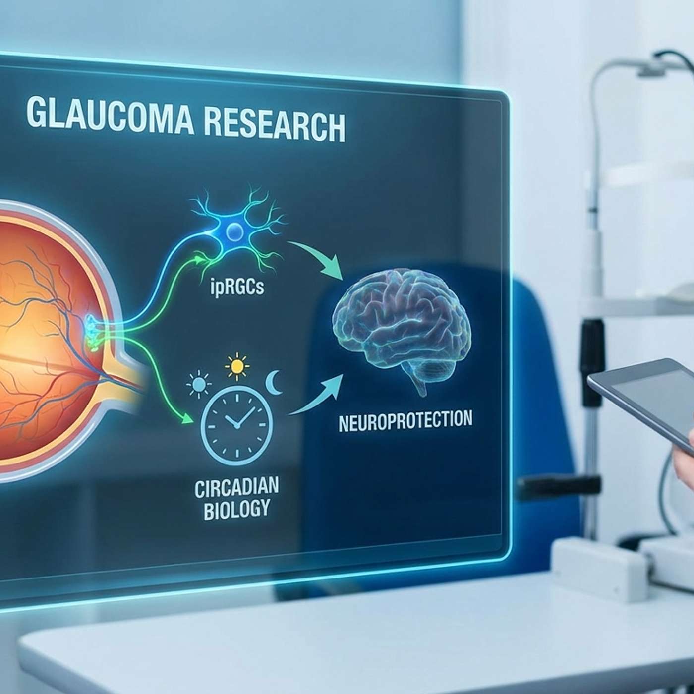 Circadian Biology, ipRGCs, and Neuroprotection in Glaucoma episode artwork