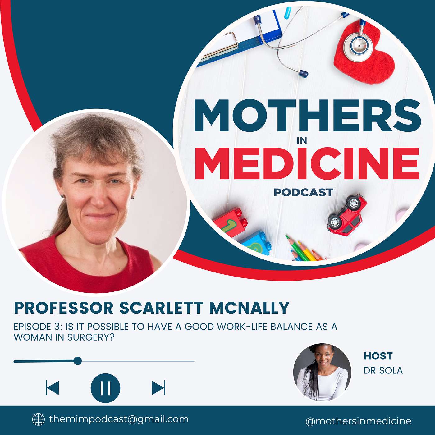 Is it possible to have a good work-life balance as a woman in surgery? Professor Scarlett McNally Is it possible to have a good work-life balance as a woman in surgery? Professor Scarlett McNally