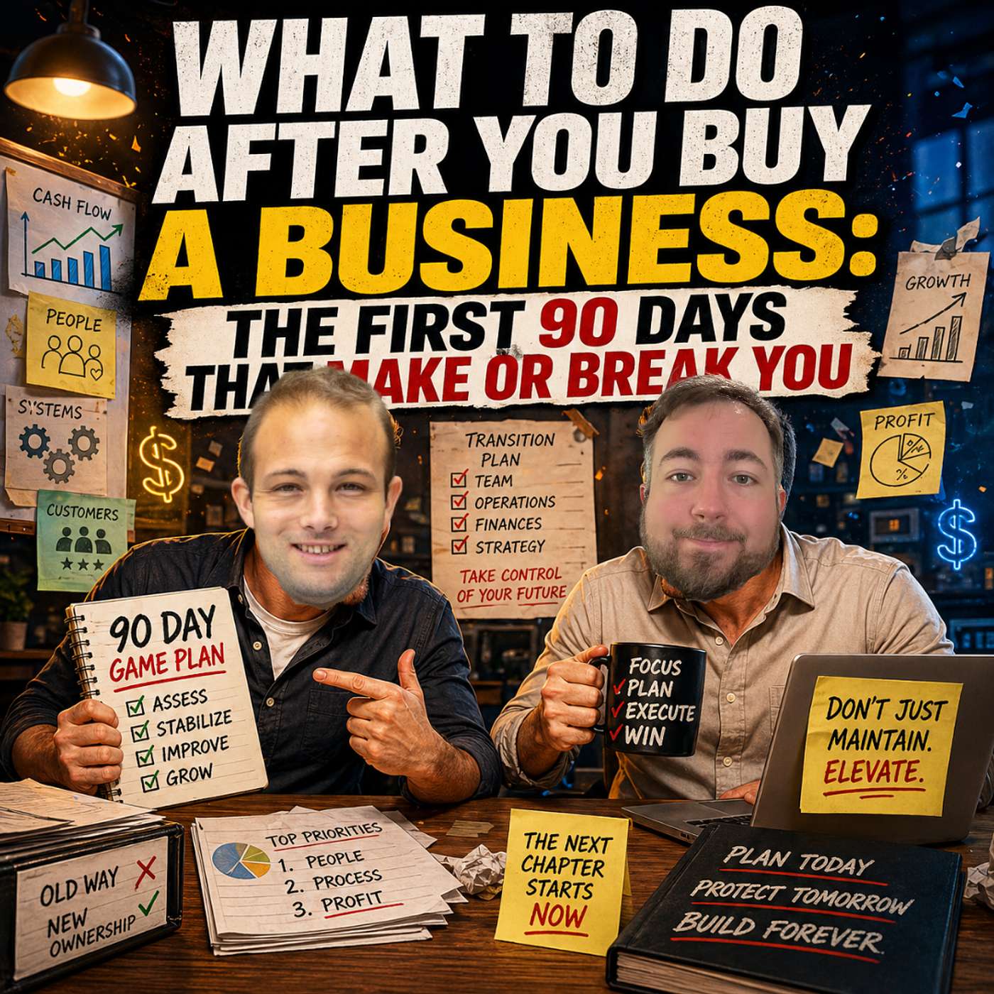 What to Do After You Buy a Business: The First 90 Days That Make or Break You