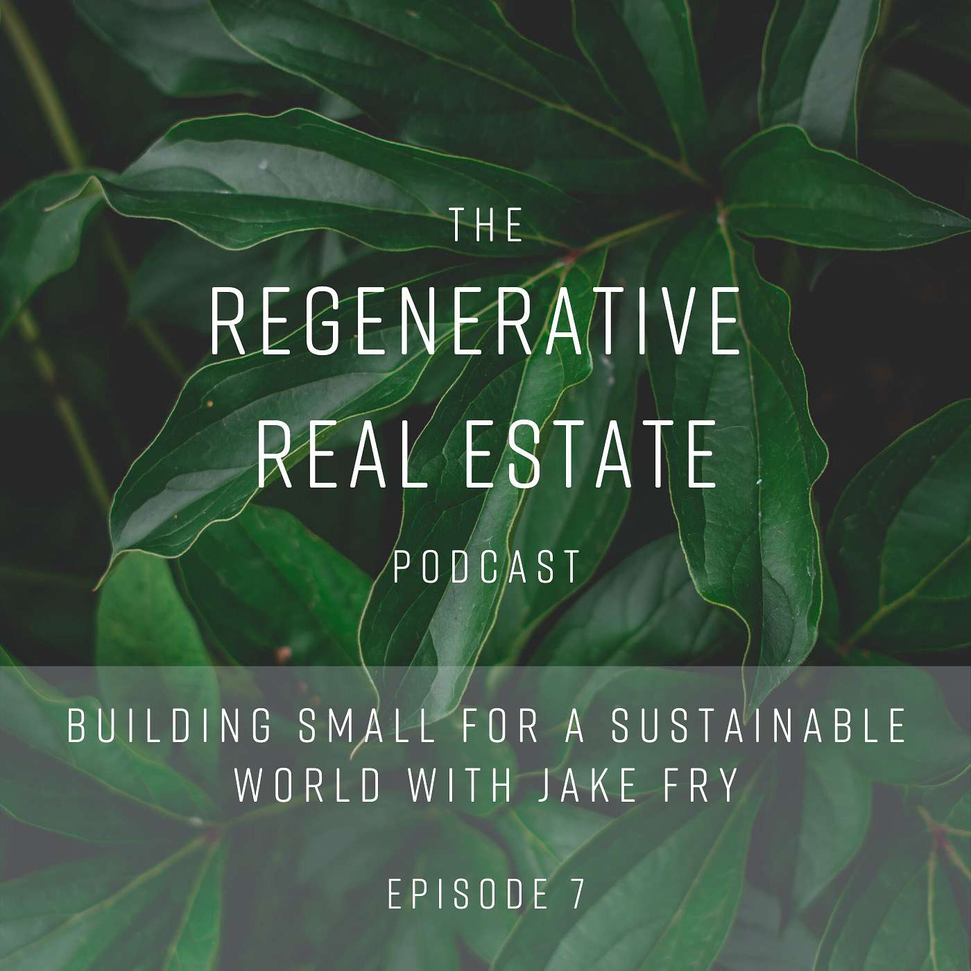 Building Small for a Sustainable World with Jake Fry - podcast episode cover