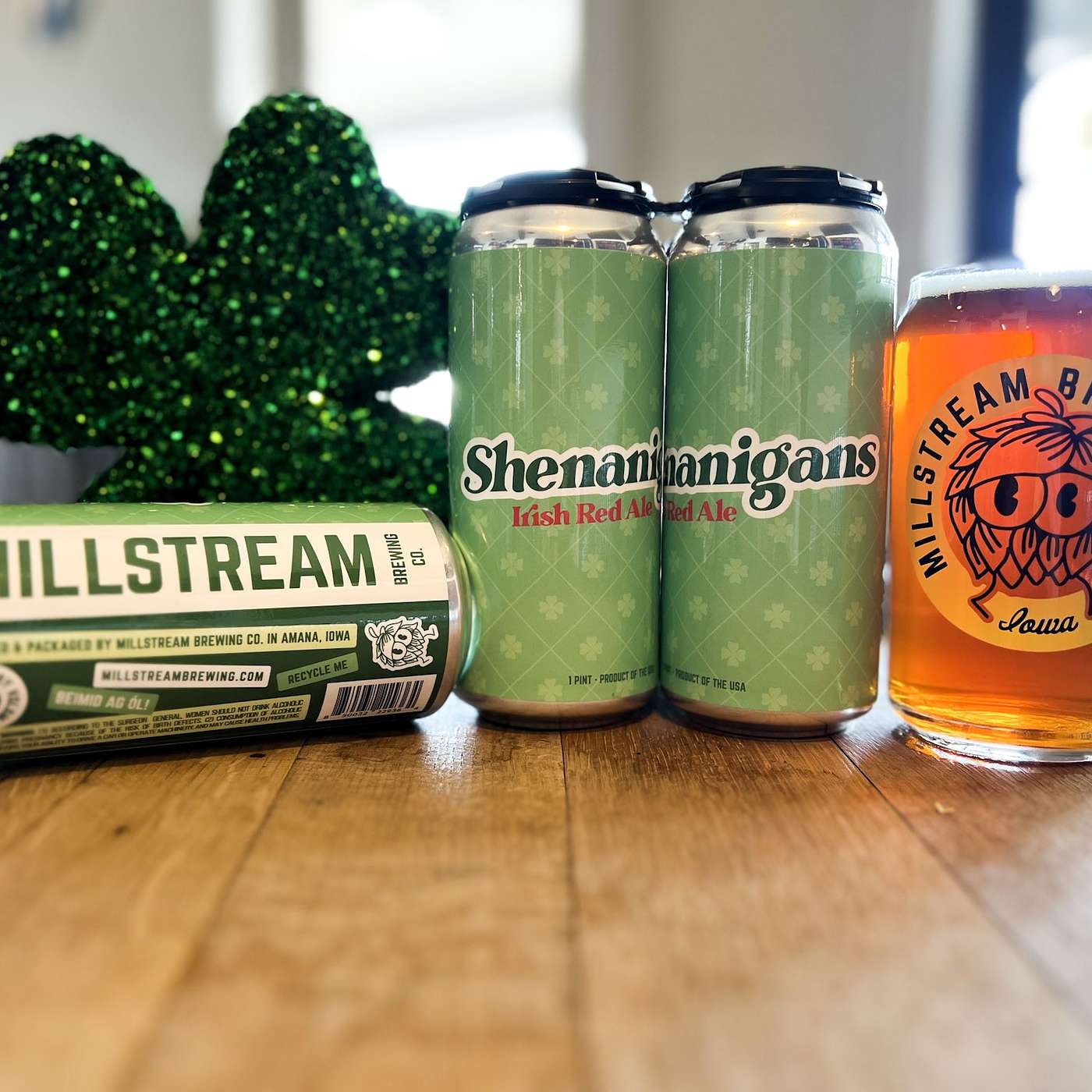 Shenanigans Irish Red Ale and St. Patrick's Day Cheers with Millstream Brewing