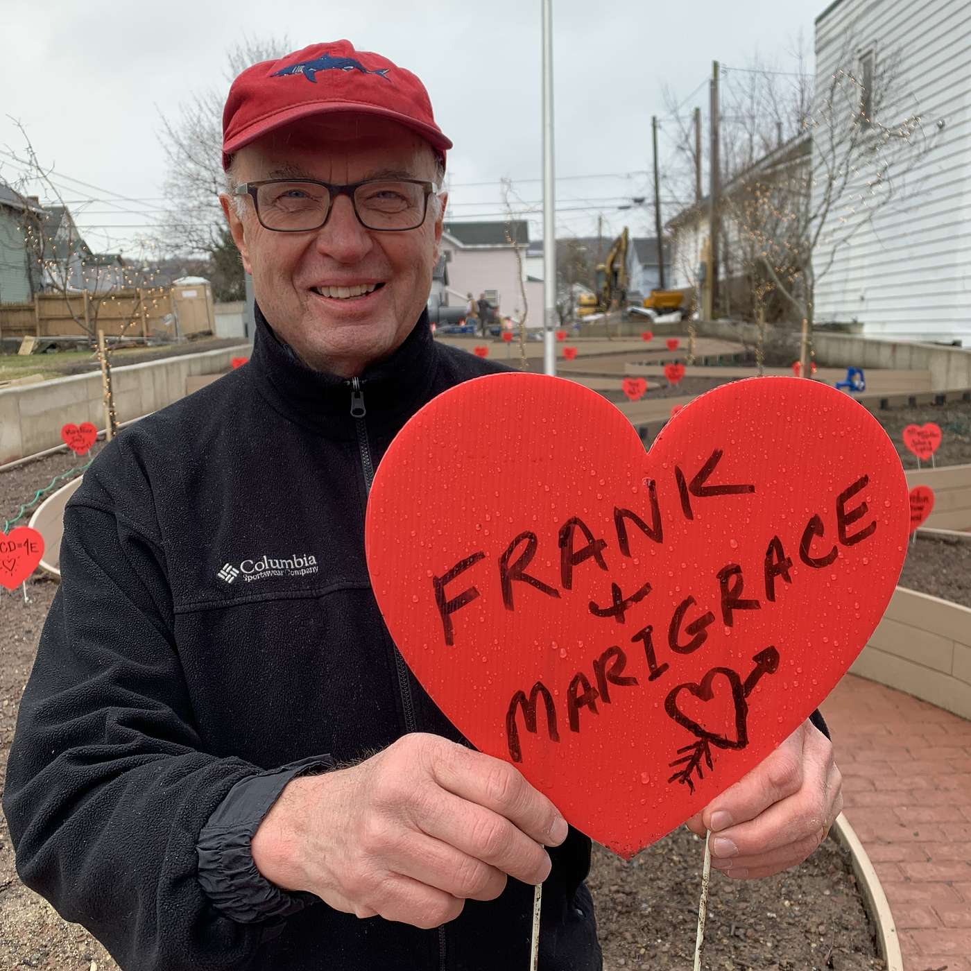 Umbrellas, hearts and skeletons: Frank Dubas is using Scranton as his canvas