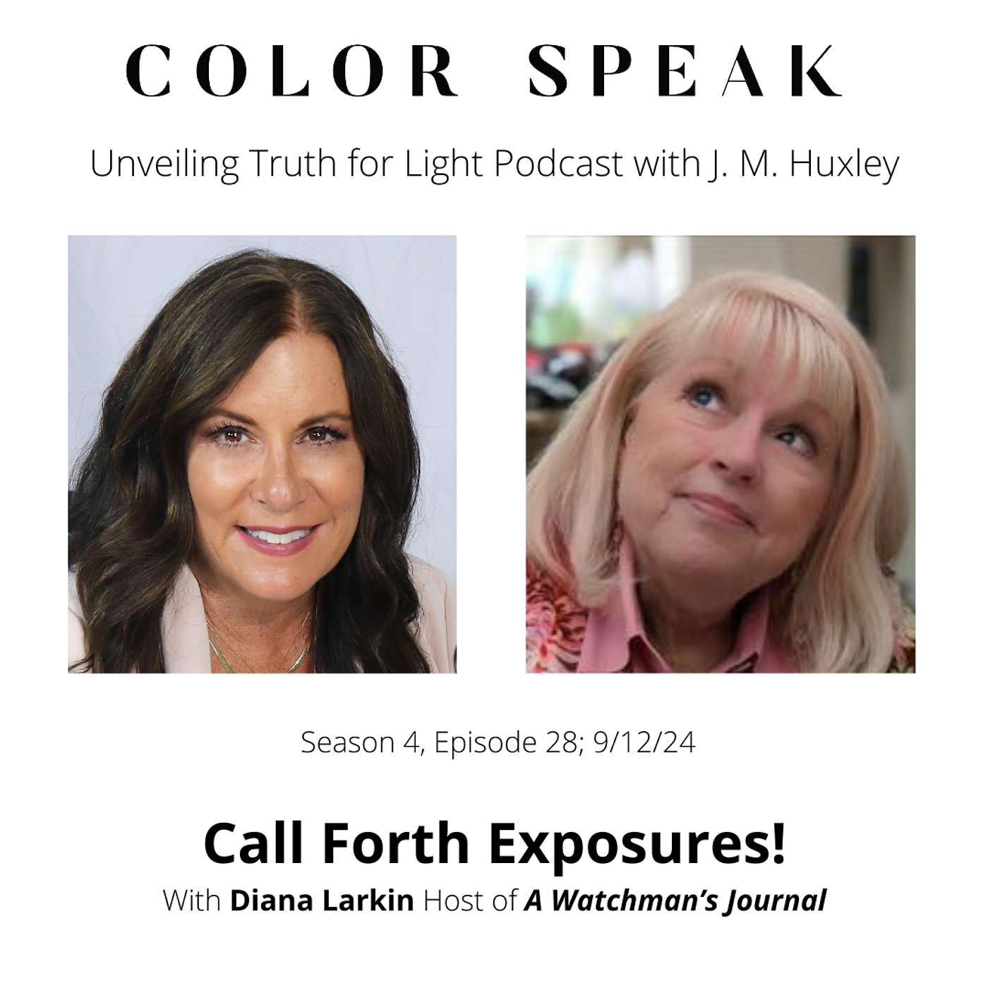 COLOR SPEAK, Season 4, Episode 28: Call Forth Exposures! With Diana Larkin episode artwork