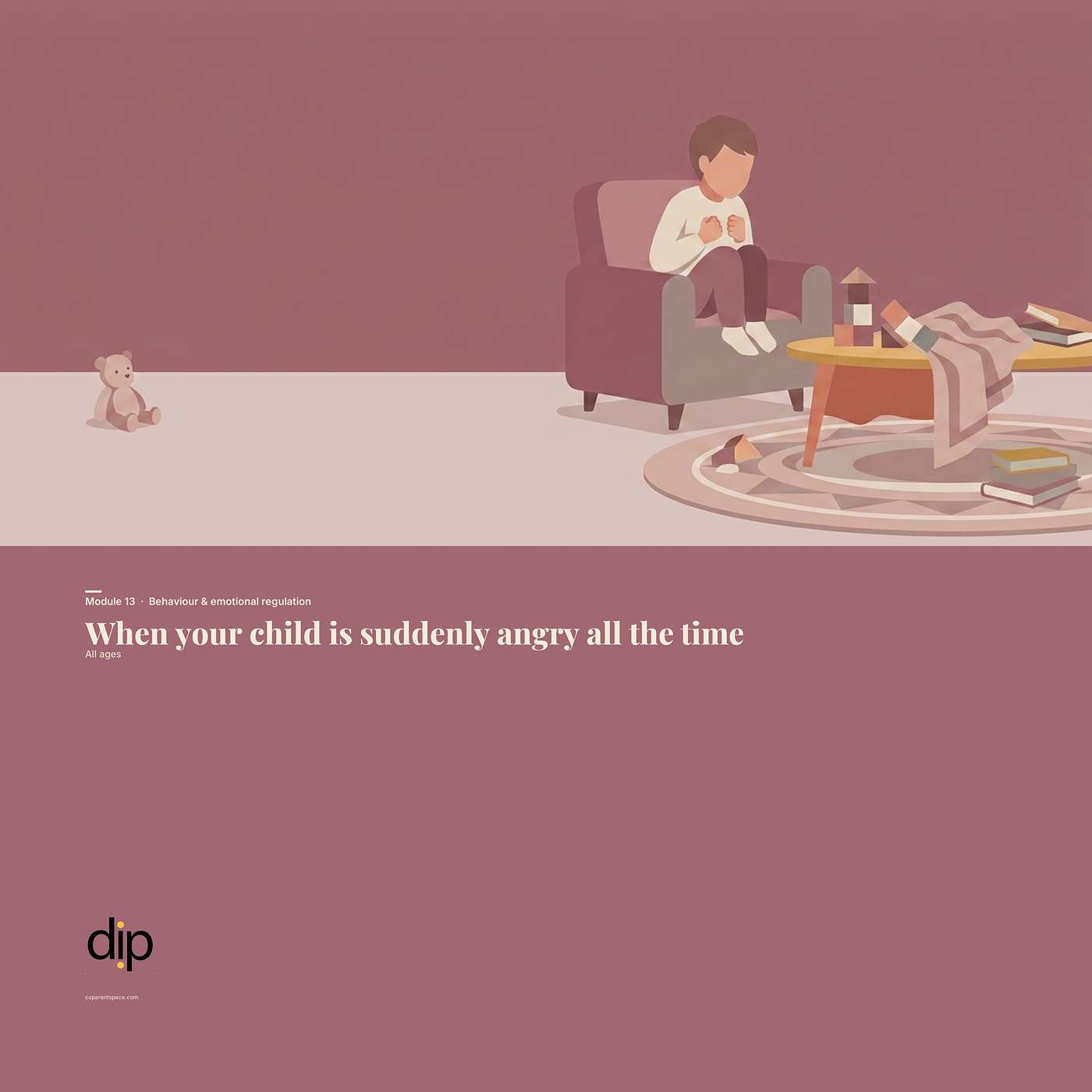 When your child is suddenly angry all the time after divorce | CoParentSpace episode artwork