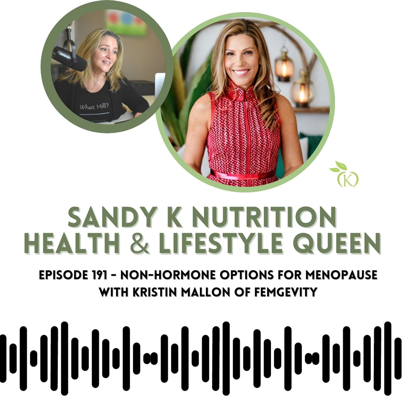 Non-Hormone Options For Menopause with Kristin Mallon of FemGevity - Episode 191