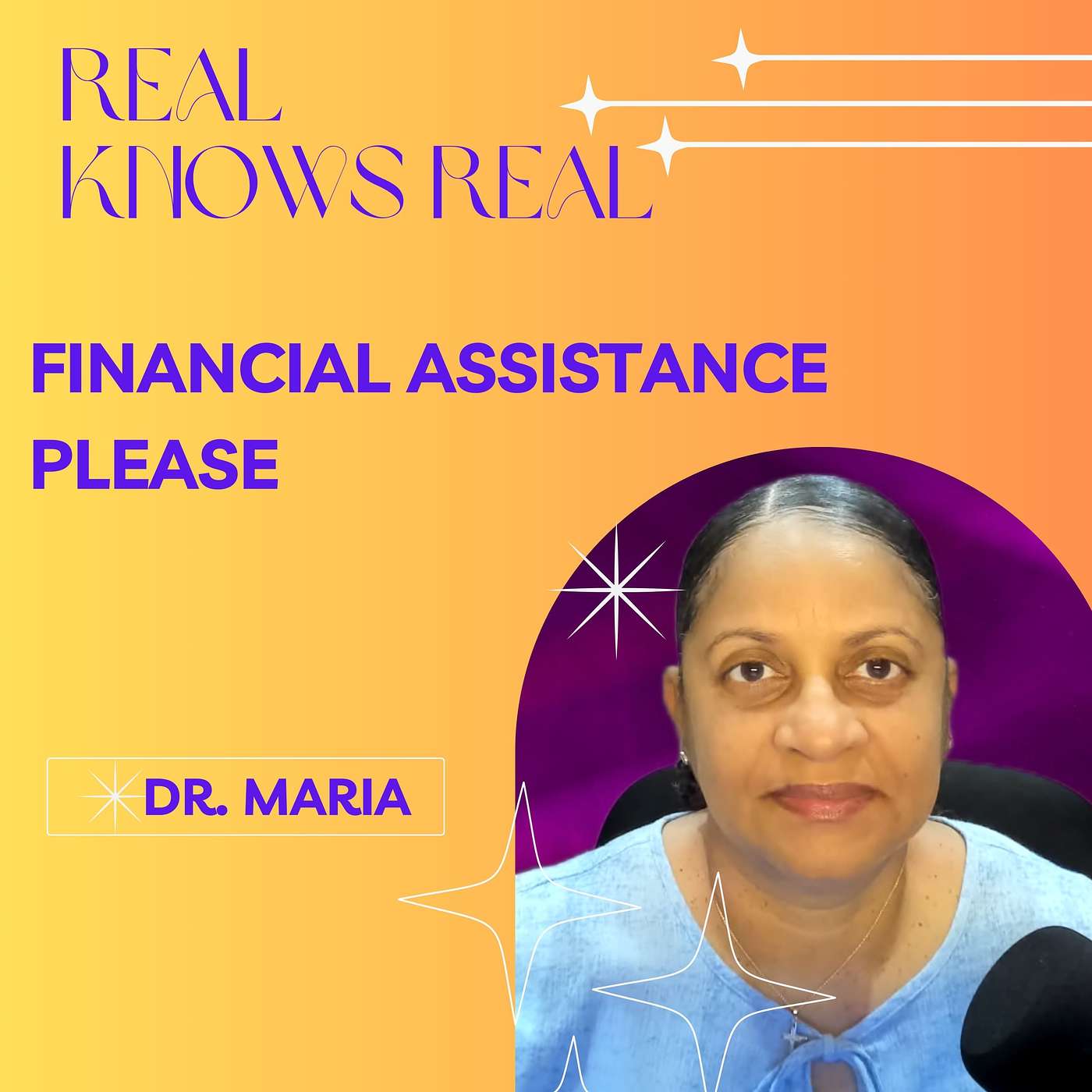 DR. MARIA - FINANCIAL ASSISTANCE PLEASE