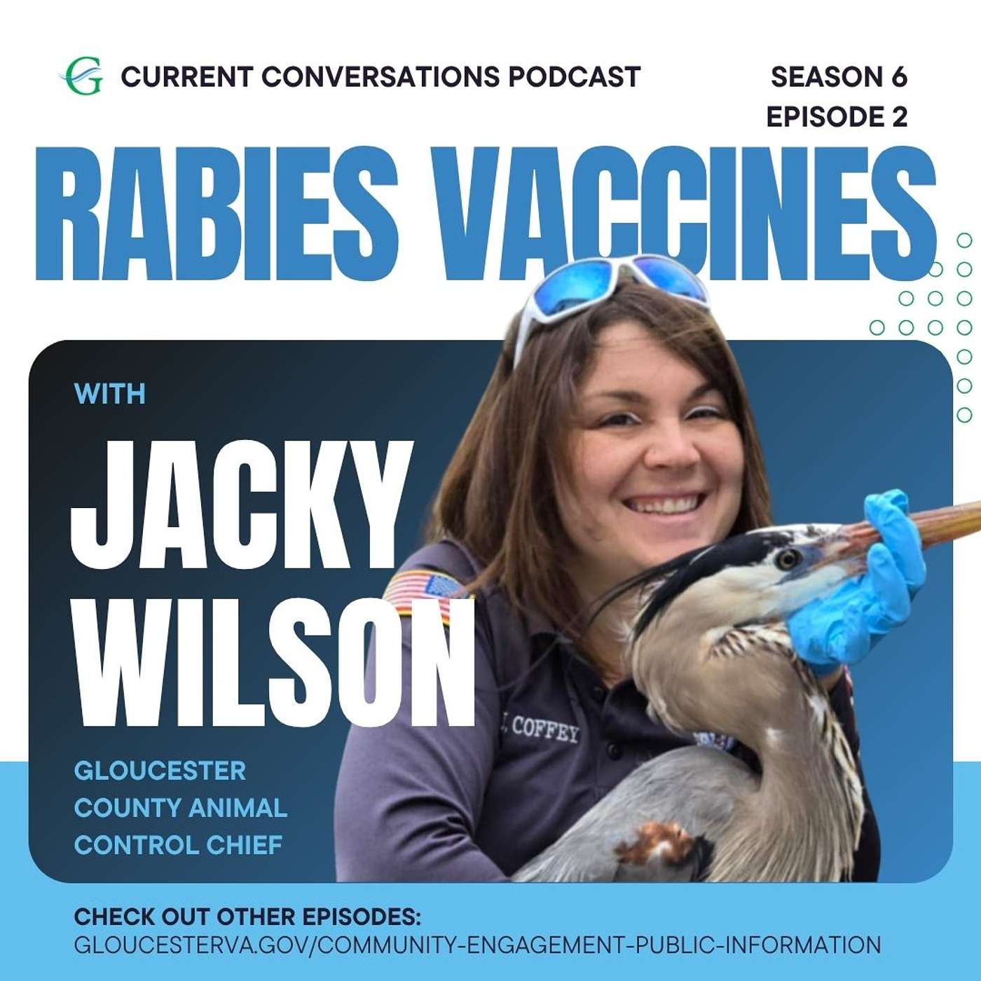 Animal Control's upcoming rabies vaccine clinic episode artwork