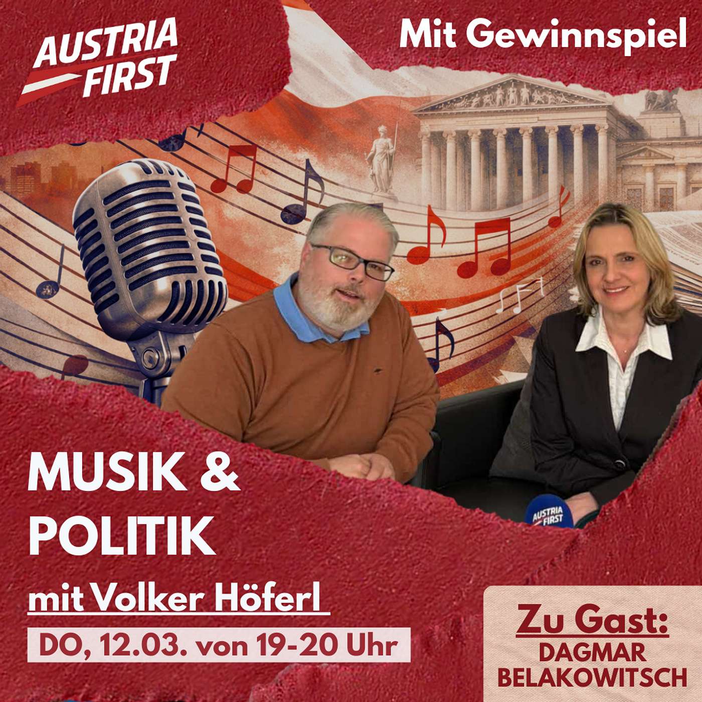 Dagmar Belakowitsch: Klassik-Fan und starke Stimme für die Österreicher – Musik und Politik episode artwork