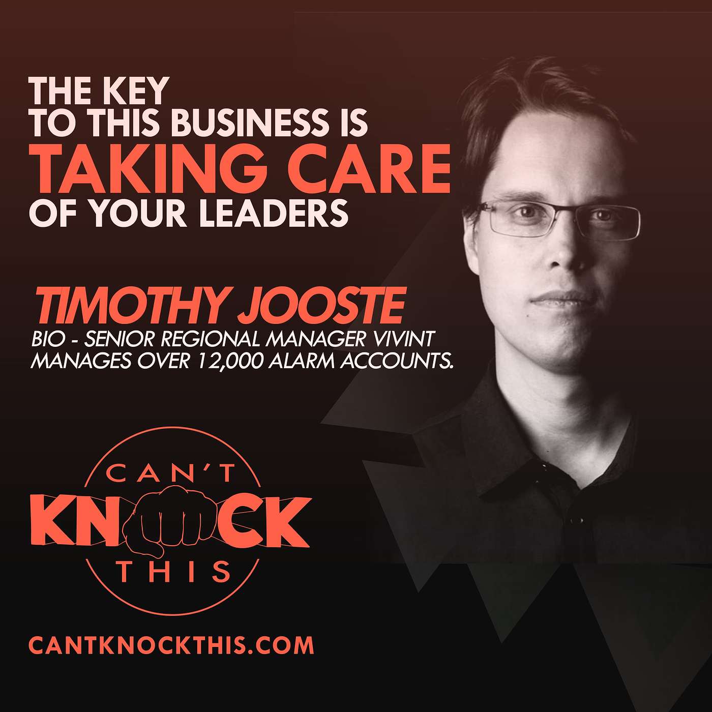 Module #6 Growth and Culture- Tim Jooste - Vivints Sen. Regional Manages 12,000 alarm act.