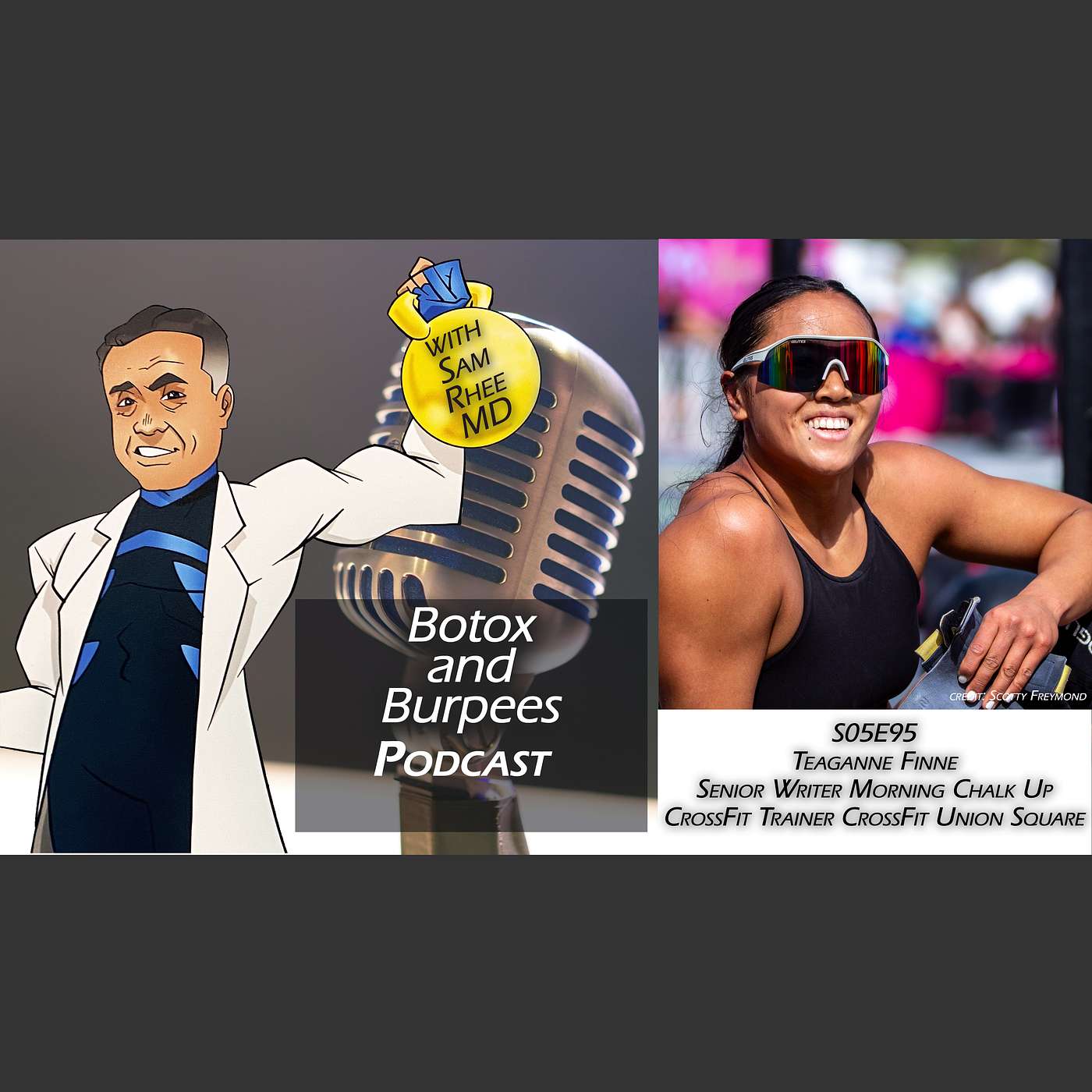 S05E95 Challenges in CrossFit Journalism: Teaganne Finn Senior Writer for Morning Chalk Up