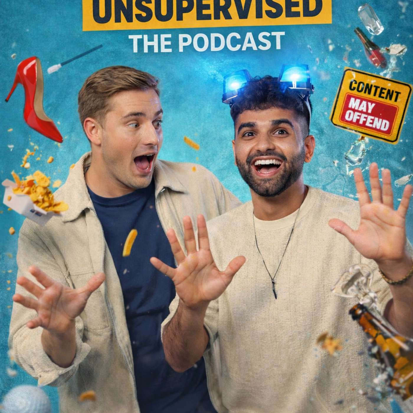 Harry & Priyesh Unsupervised cover art