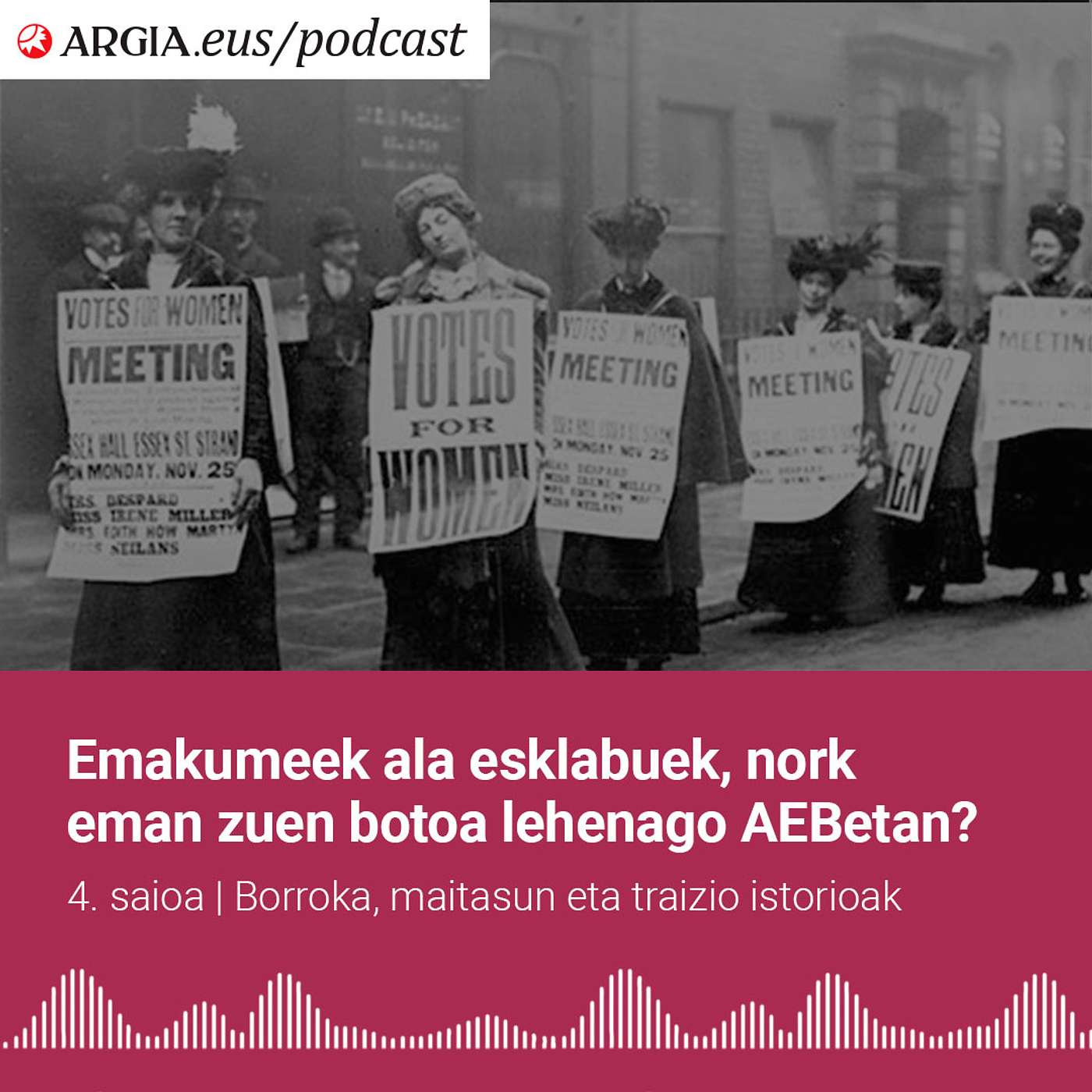 AEBetan nork lortu zuen boto eskubidea lehenago, emakumeek ala esklabuek? episode artwork