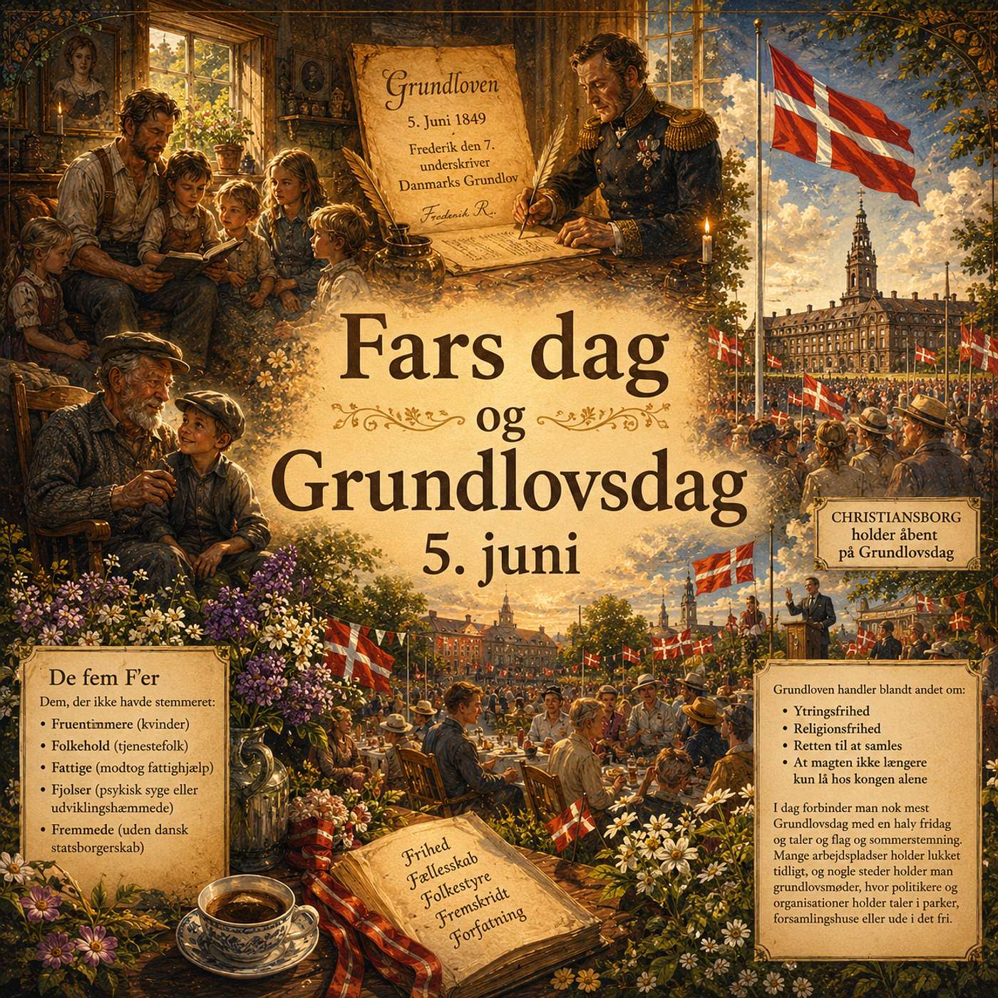 #130: Fars dag og Grundlovsdag, 5. juni episode artwork