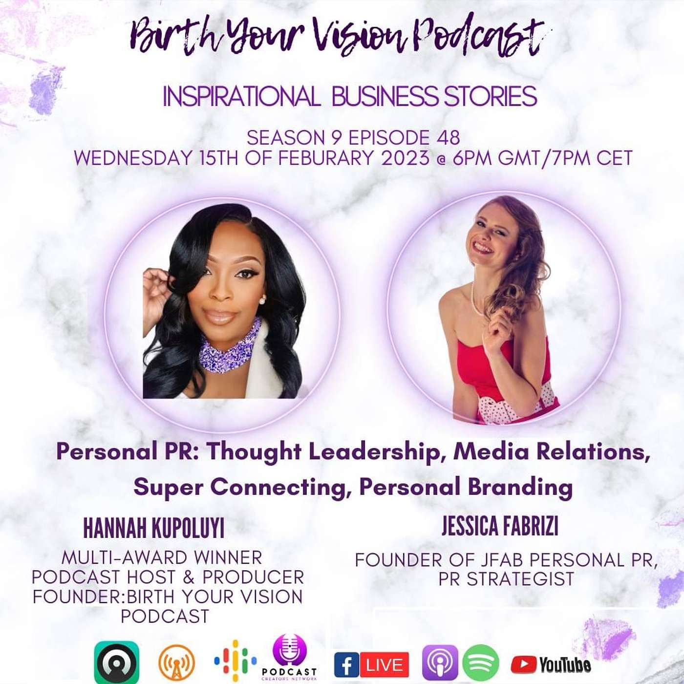 BIRTH YOUR VISION PODCAST