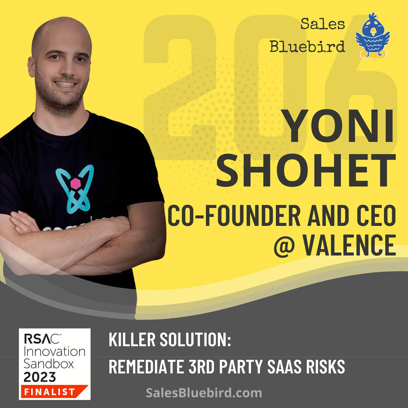 206: Protecting 3rd party SaaS applications with Yoni Shohet, co-founder and CEO @ Valence