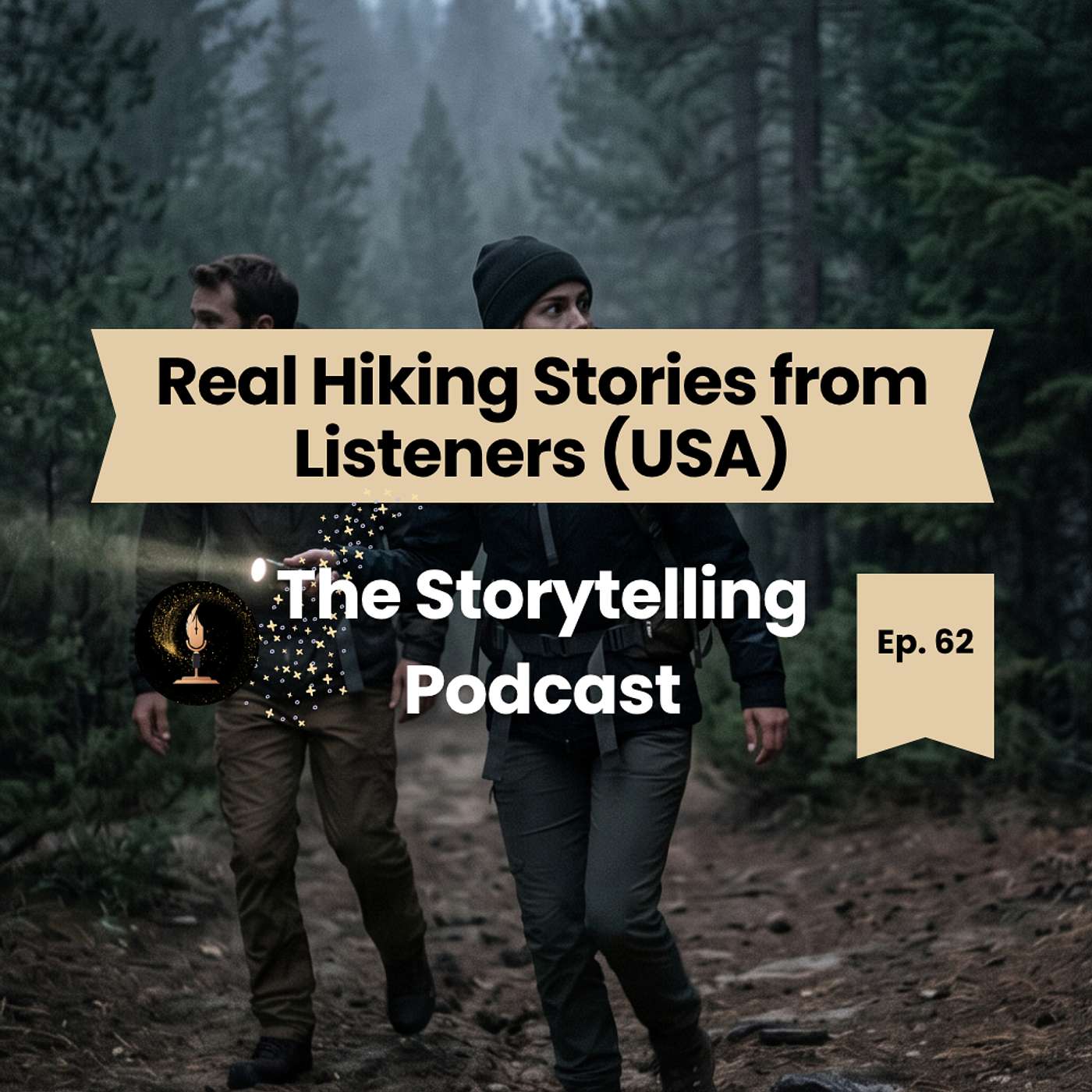 The Storytelling Podcast - Ep 62 - Real Hiking Stories from Listeners (USA) episode artwork