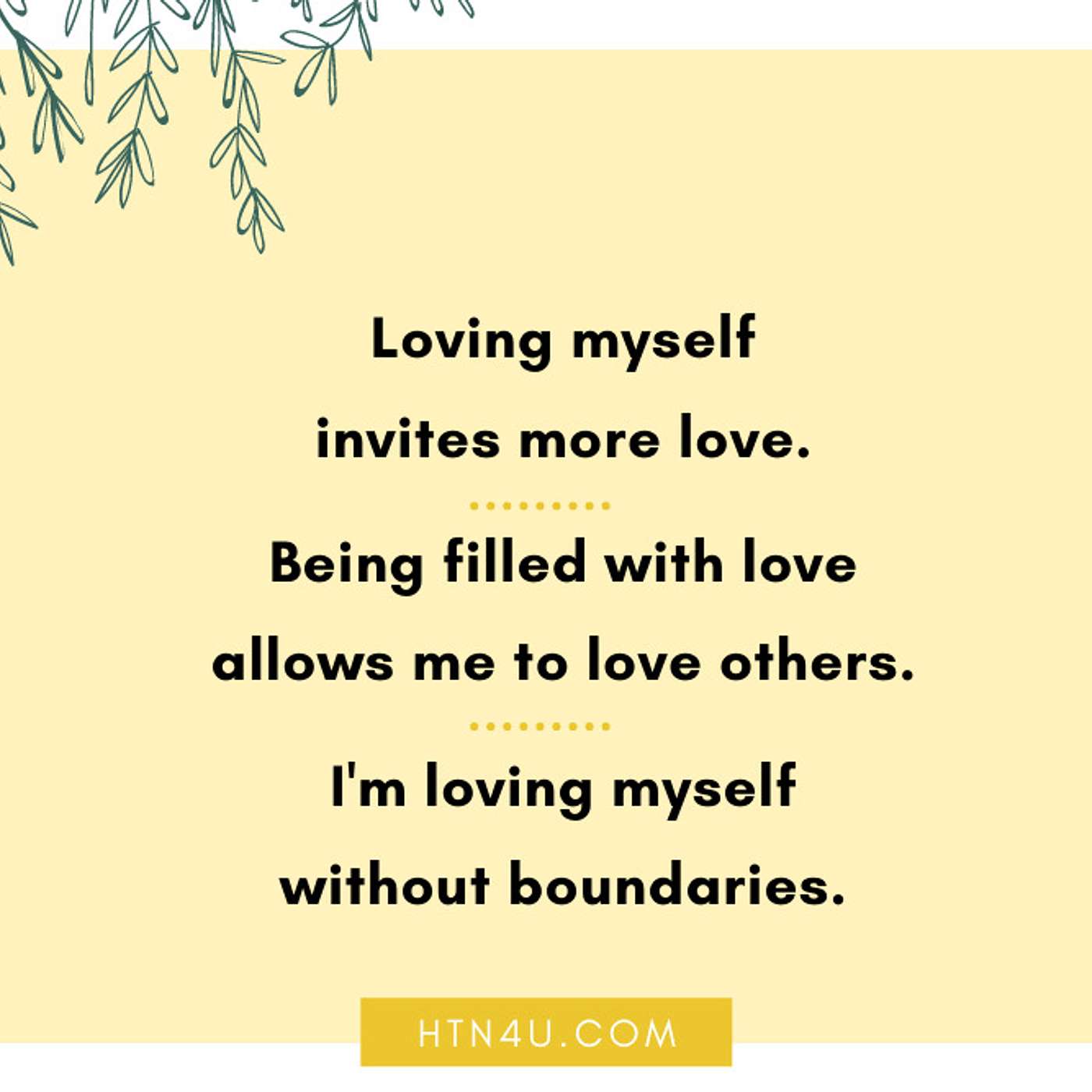 HTN4U Unlimiting Affirmations on Loving #178