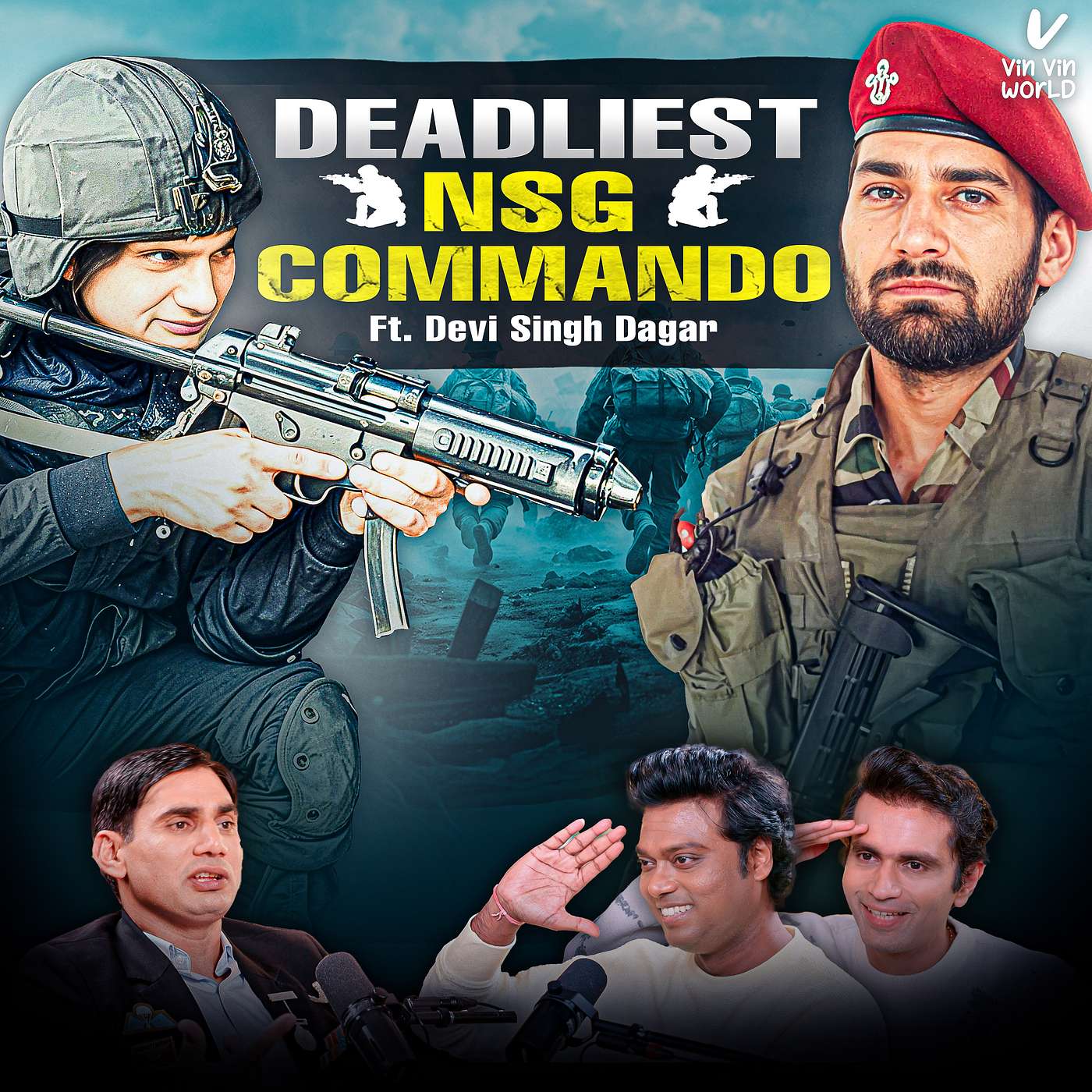 Ep 21: NSG Commando Devi Singh Ne Batayi Pathankot & Kashmir Operation Ki REAL STORY #trending #army episode artwork