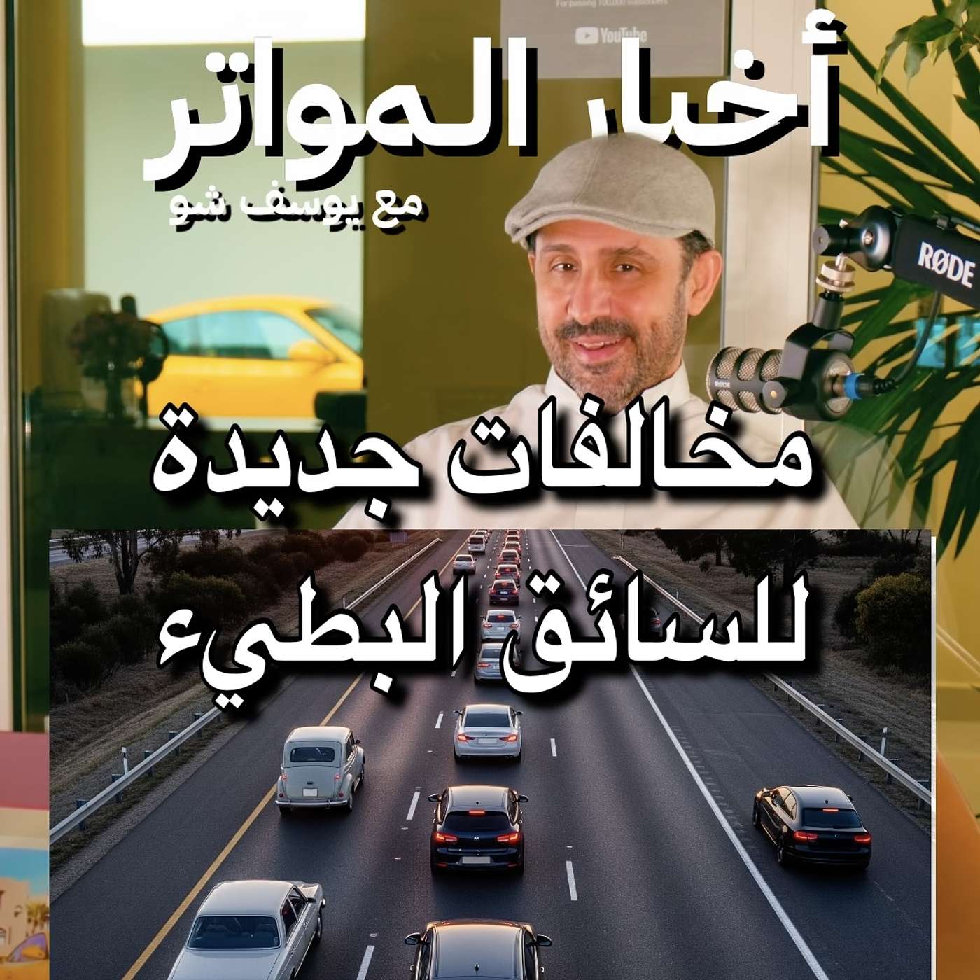 مخالفات جديدة للسائق البطيء!