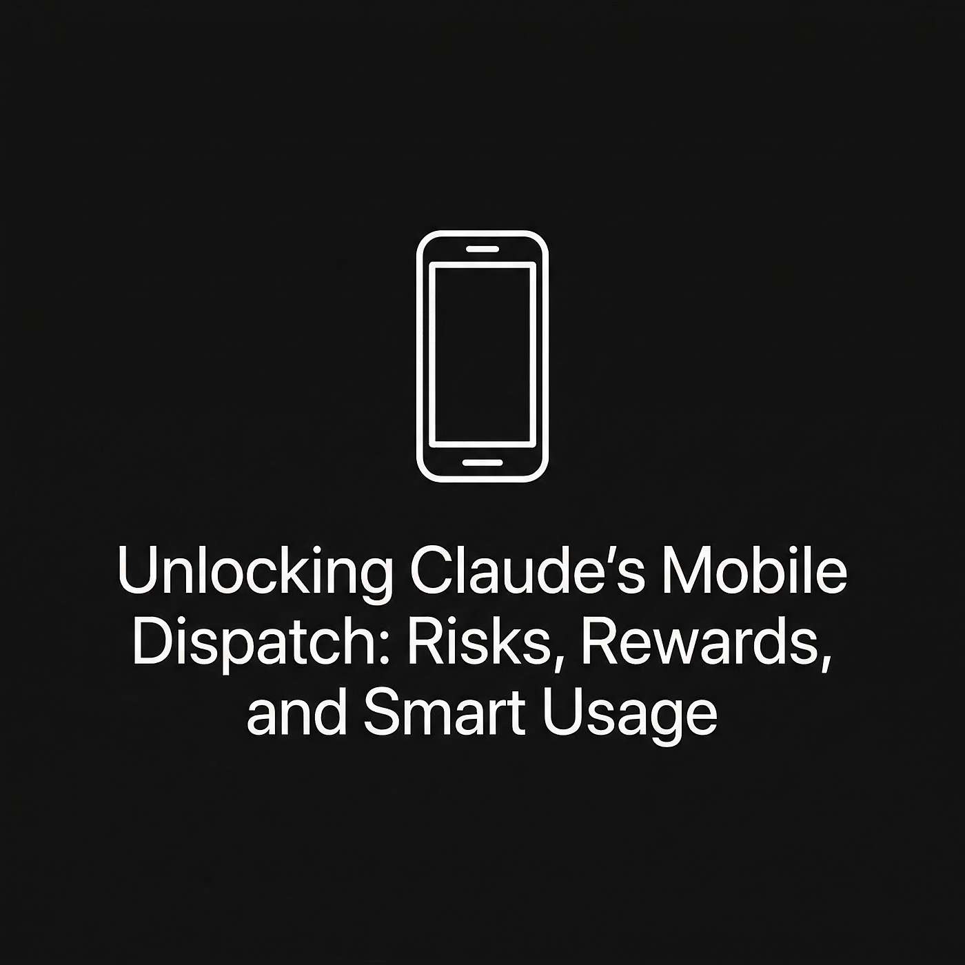 Unlocking Claude’s Mobile Dispatch: Risks, Rewards, and Smart Usage