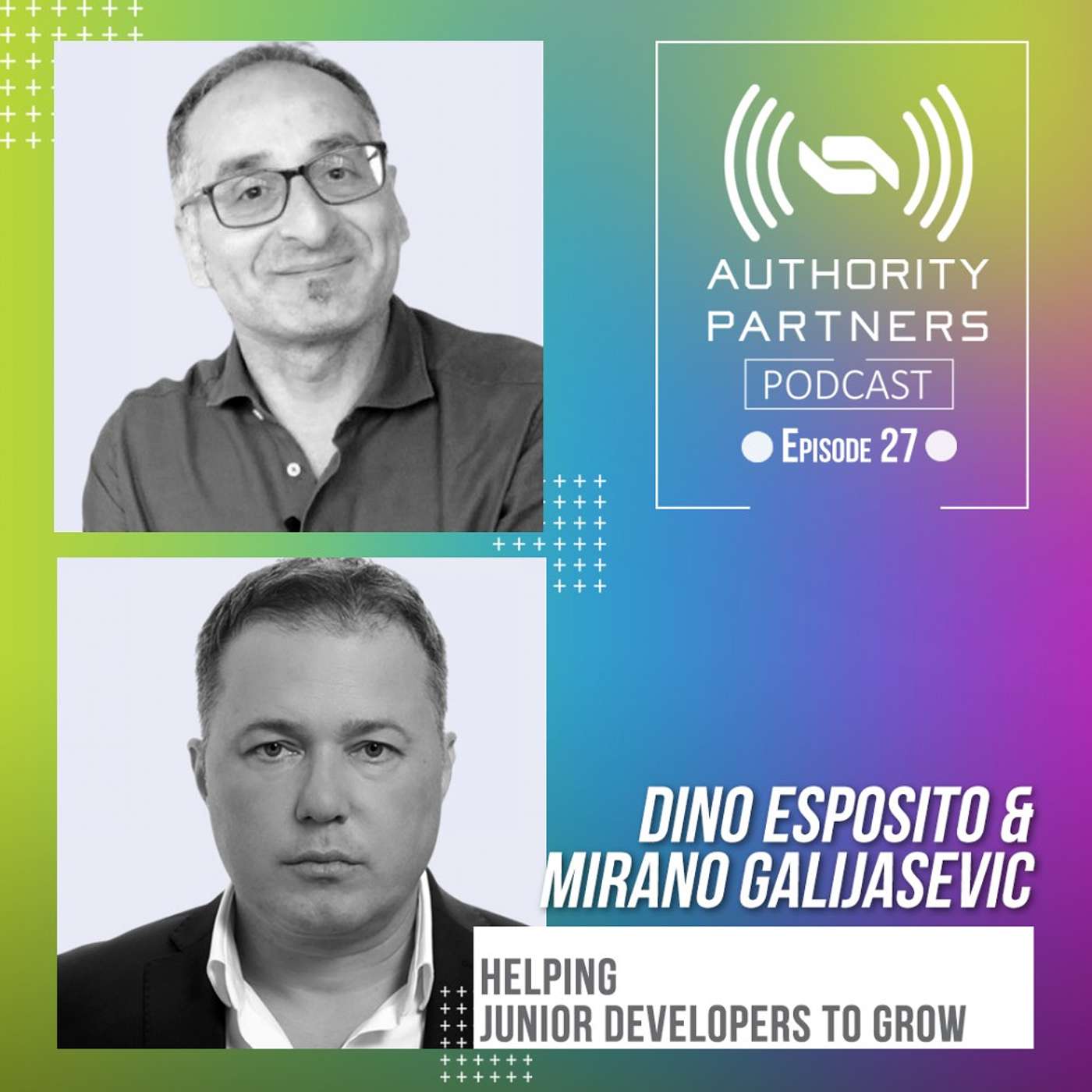 Dino Esposito & Mirano Galijasevic, Topic: ‘Helping Junior Developers to Grow’