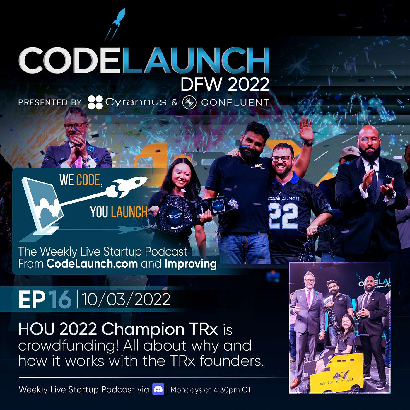 We Code, You Launch: The Startup Community Podcast From CodeLaunch & Improving