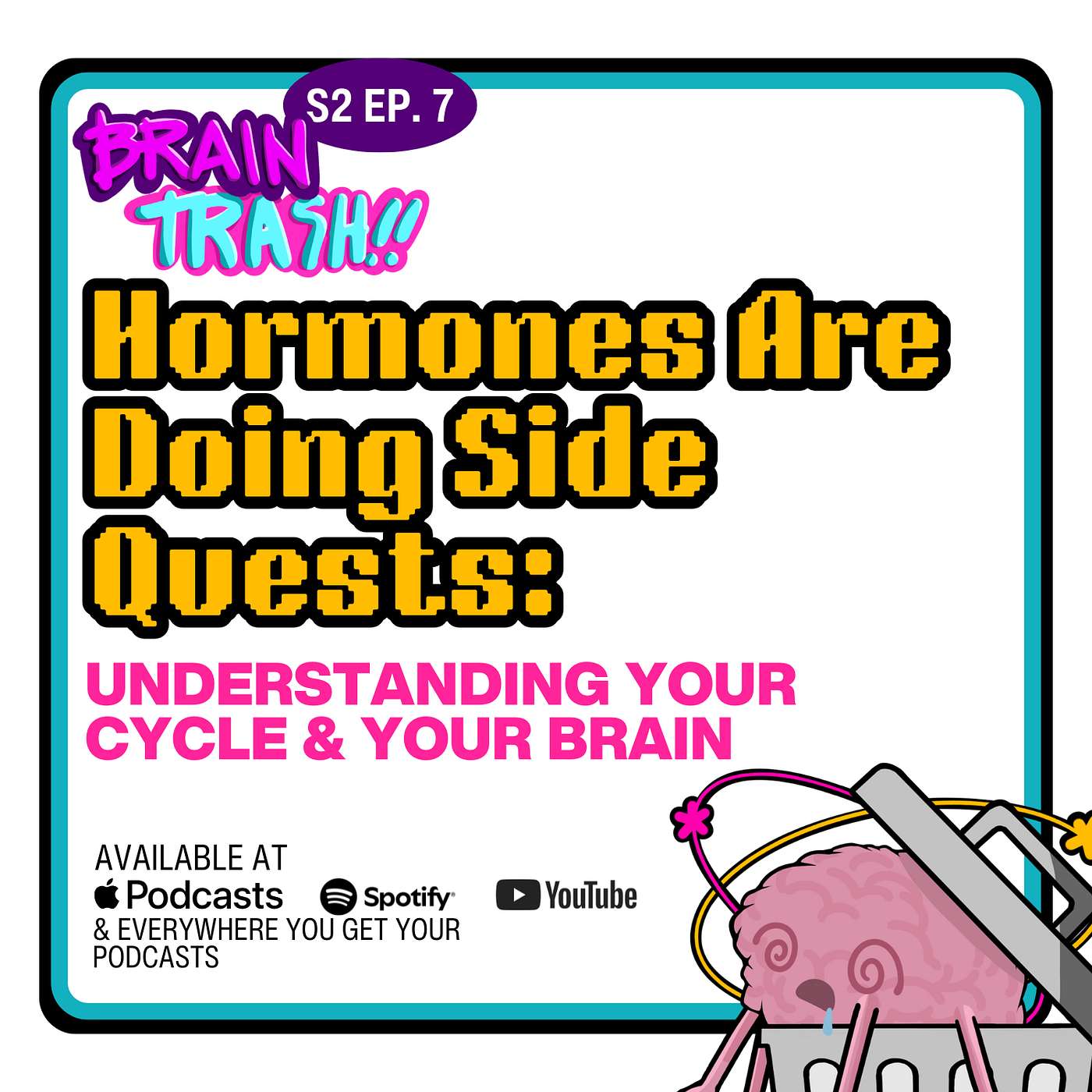 Hormones Are Doing Side Quests: Understanding Your Cycle & Your Brain Hormones Are Doing Side Quests: Understanding Your Cycle & Your Brain