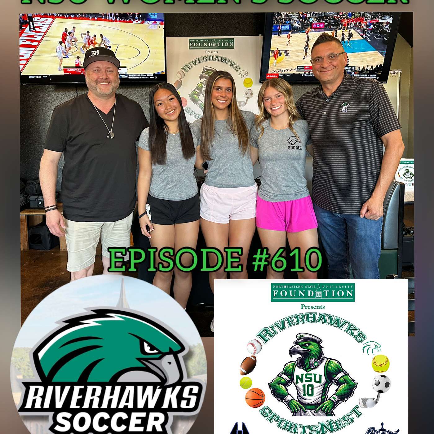 Episode #610 - NSU Women's Soccer episode artwork