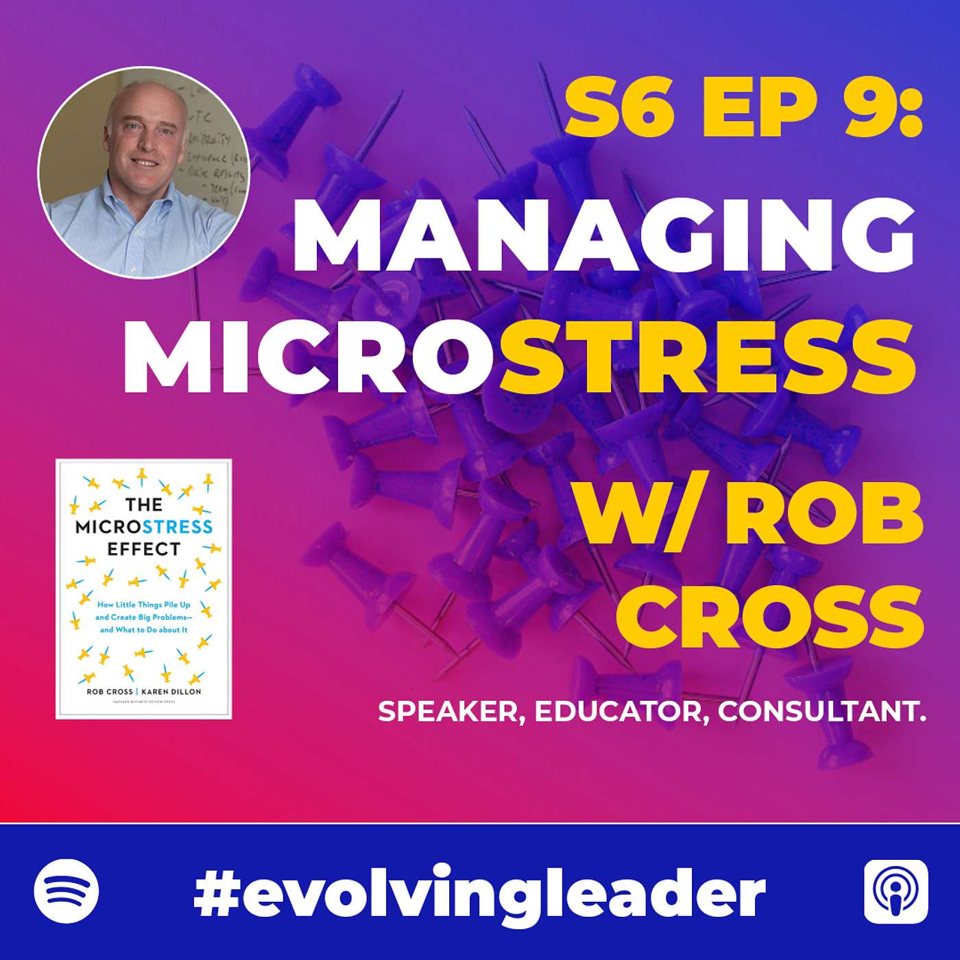 cover of episode Managing Microstress with Rob Cross