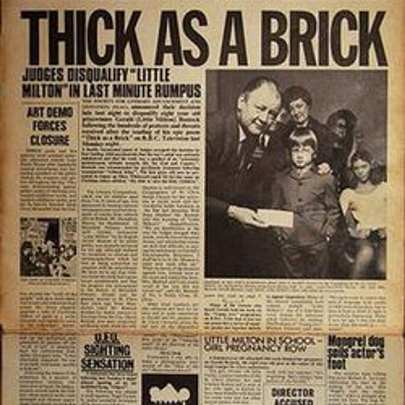 Thick As A Brick--Jethro Tull | The Story Behind The Album Cover Art episode artwork