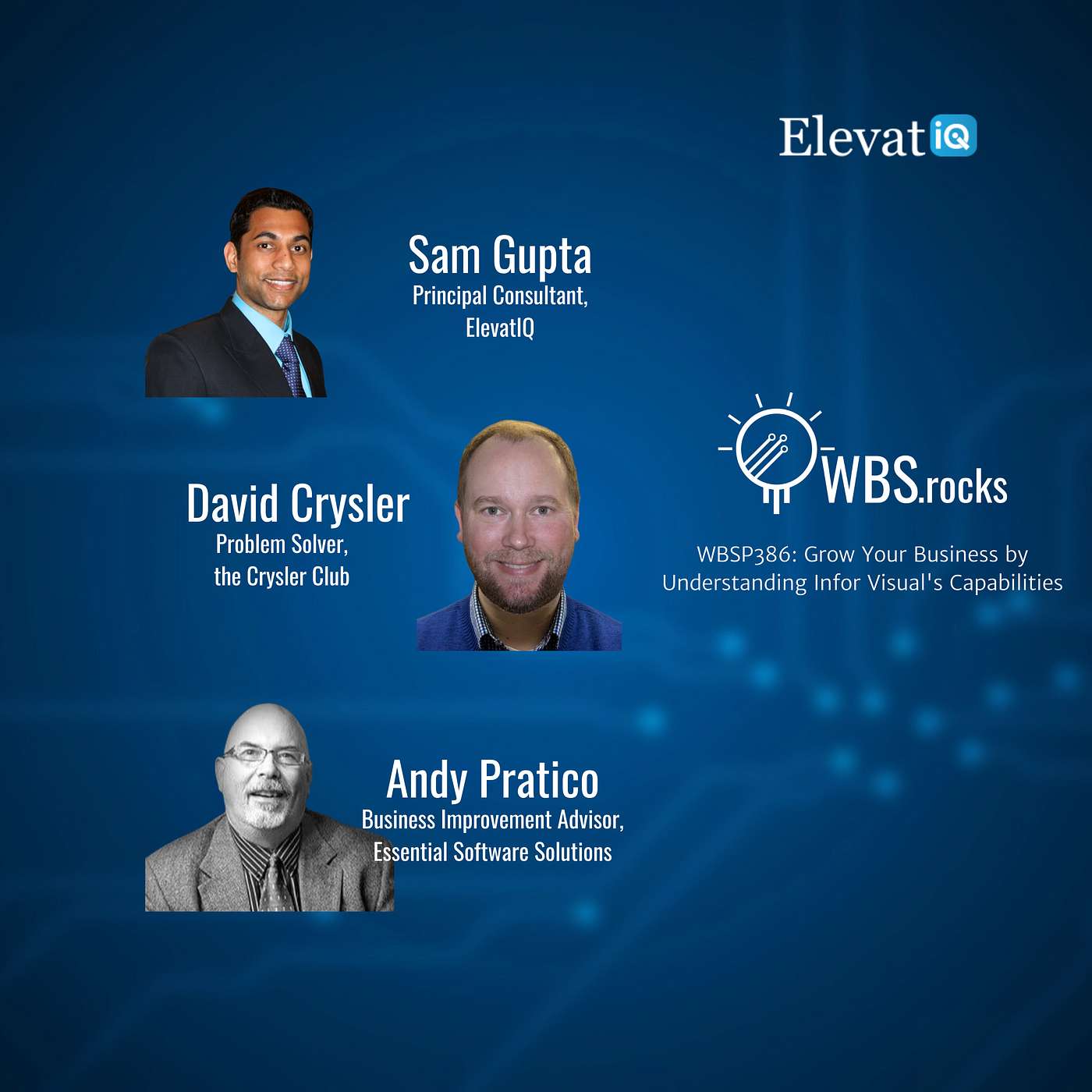 WBSP386: Grow Your Business by Understanding Infor Visual's Capabilities, an Objective Panel Discussion