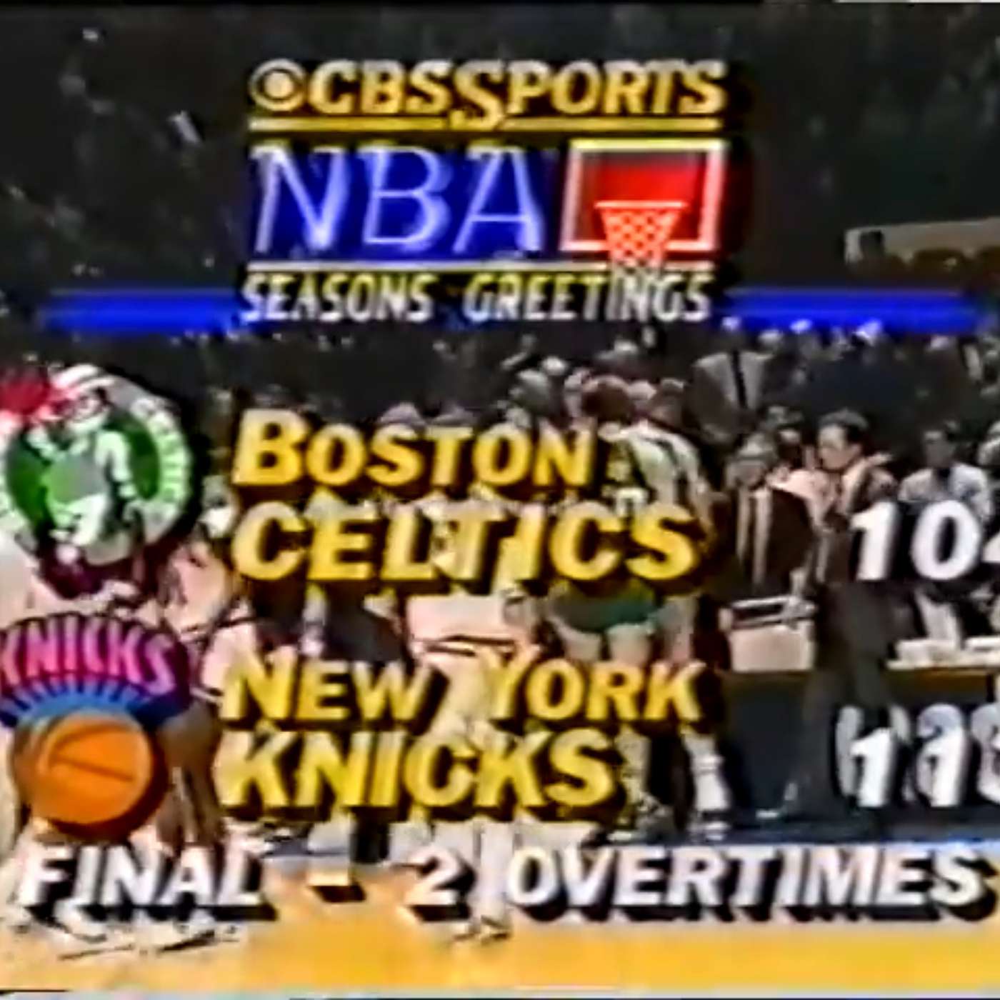 Celtics v Knicks Christmas Day 1985 (w/ Jeff Loftin)