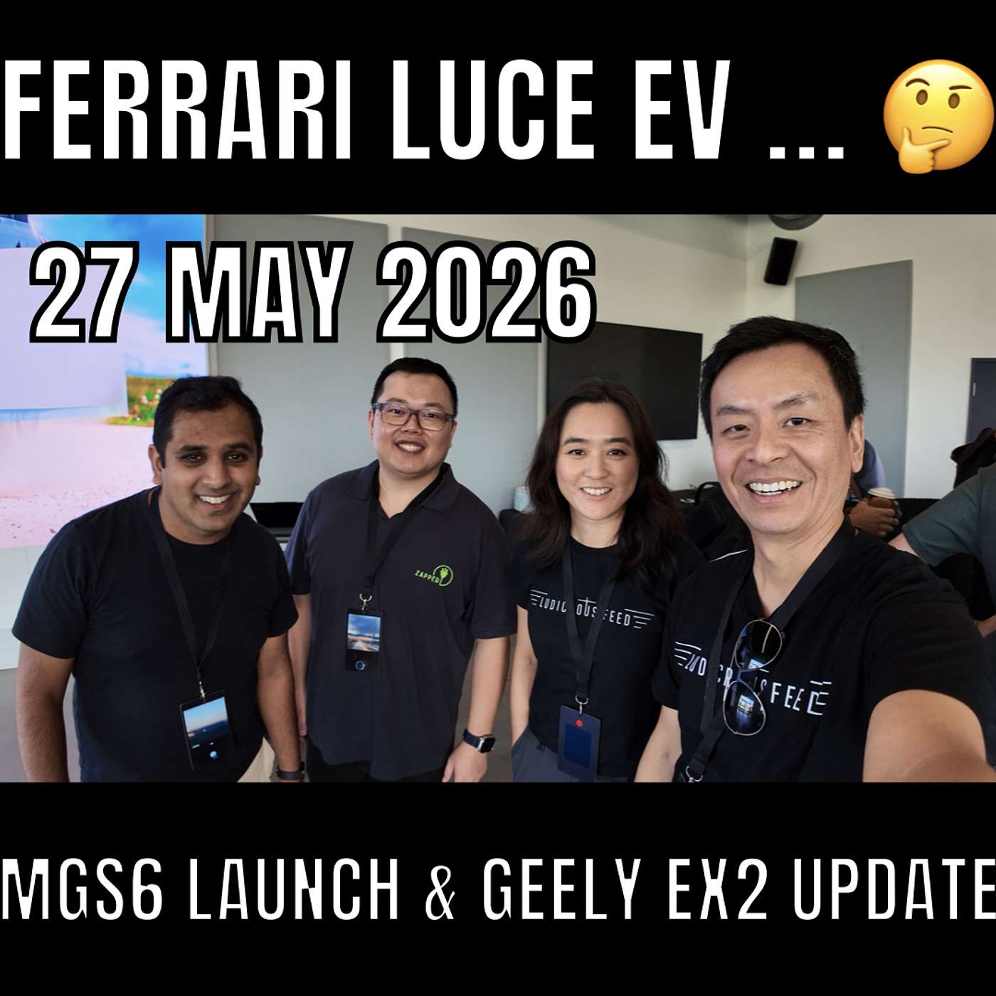 Ferarri Luce Thoughts, MGS6 pricing and Geely EX2 Battery Update China