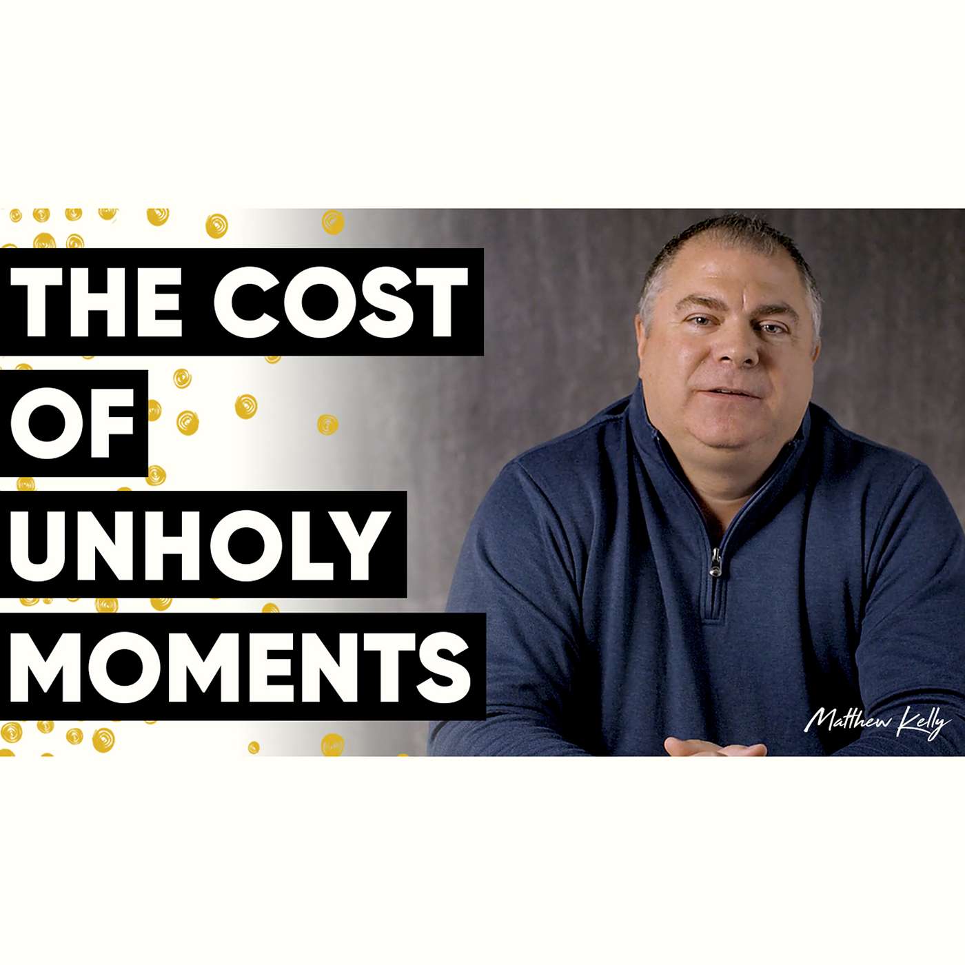 Become Who You Were Made to Be - Holy Moments Quote of the Day - Matthew Kelly