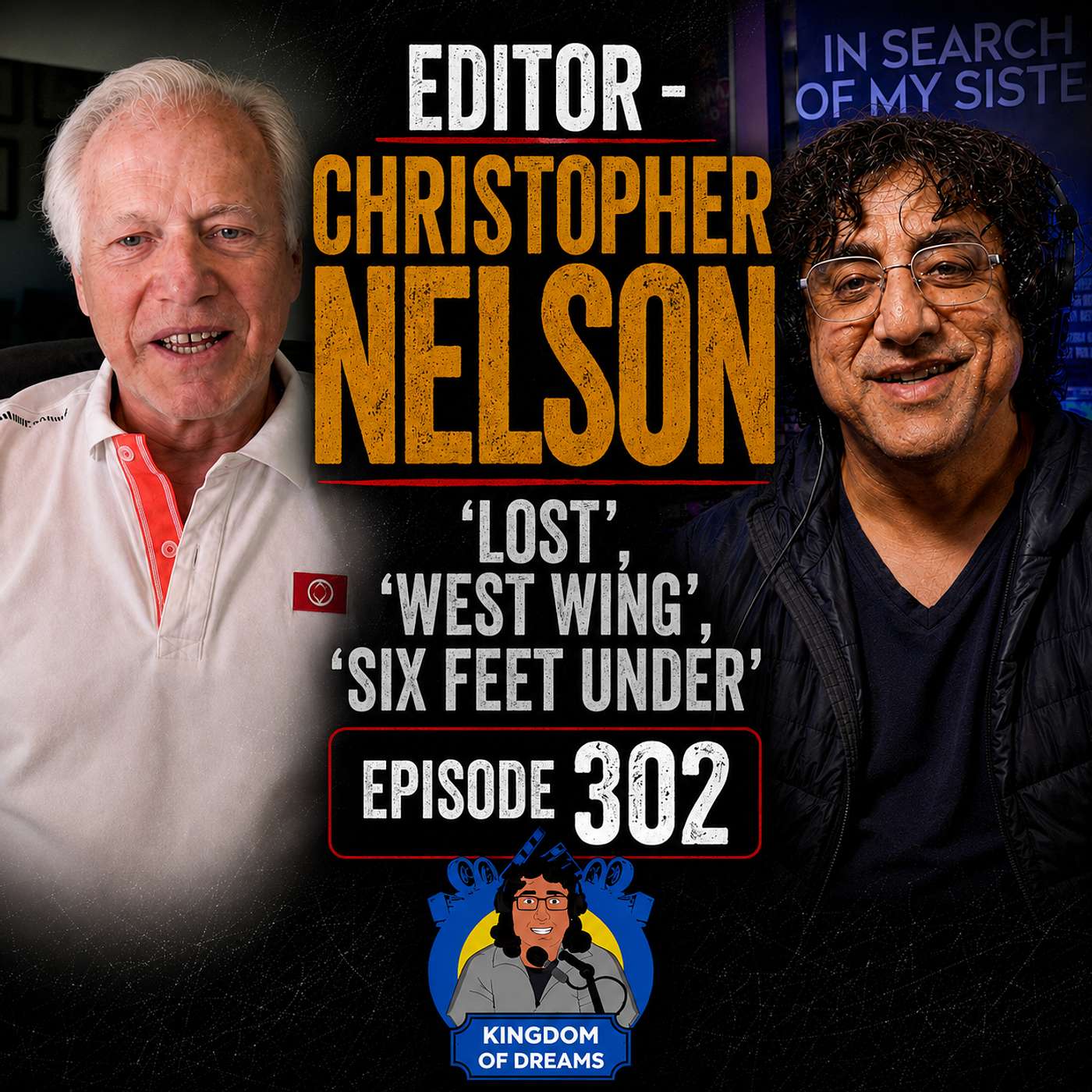 EP 302 - Editor Christopher Nelson - 'Lost', 'West Wing' & 'Sx Feet Under' episode artwork
