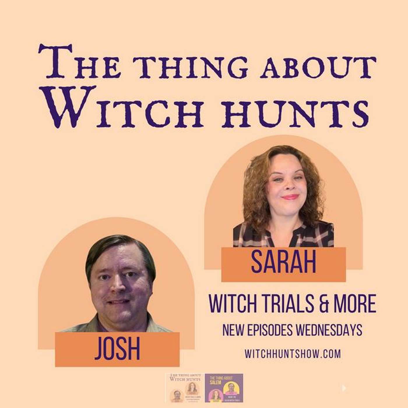The Thing About Witch Hunts Podcast, host Sarah Jack