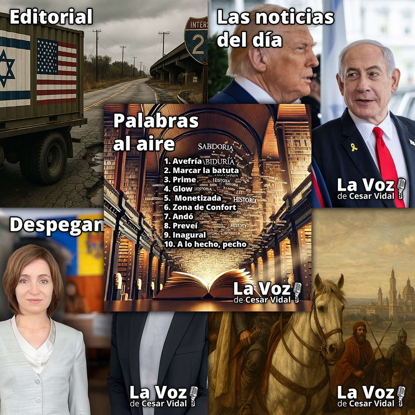 Programa Completo de La Voz de César Vidal - 29/09/25